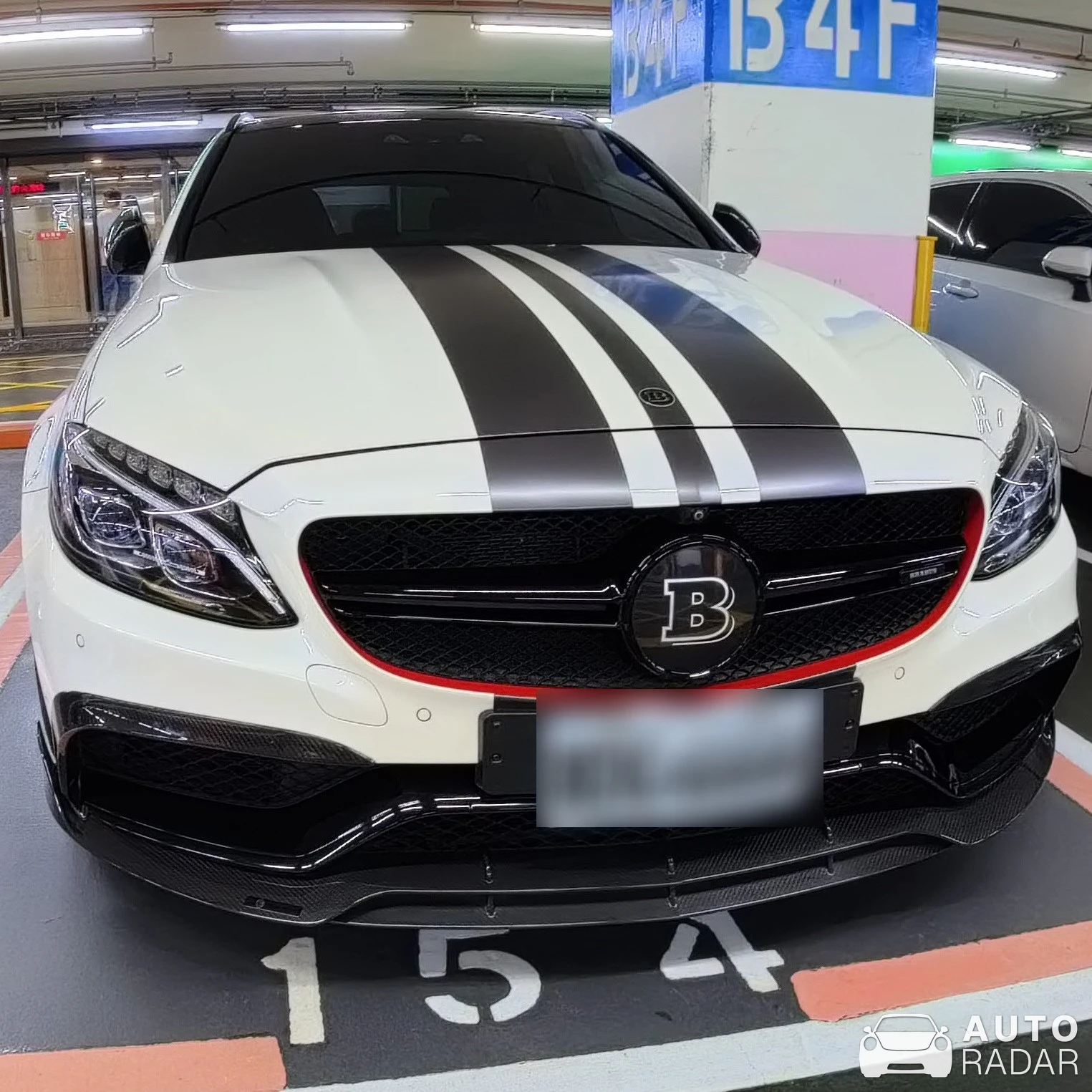 Mercedes-AMG Brabus C 63 S W205 spotted in 臺北市