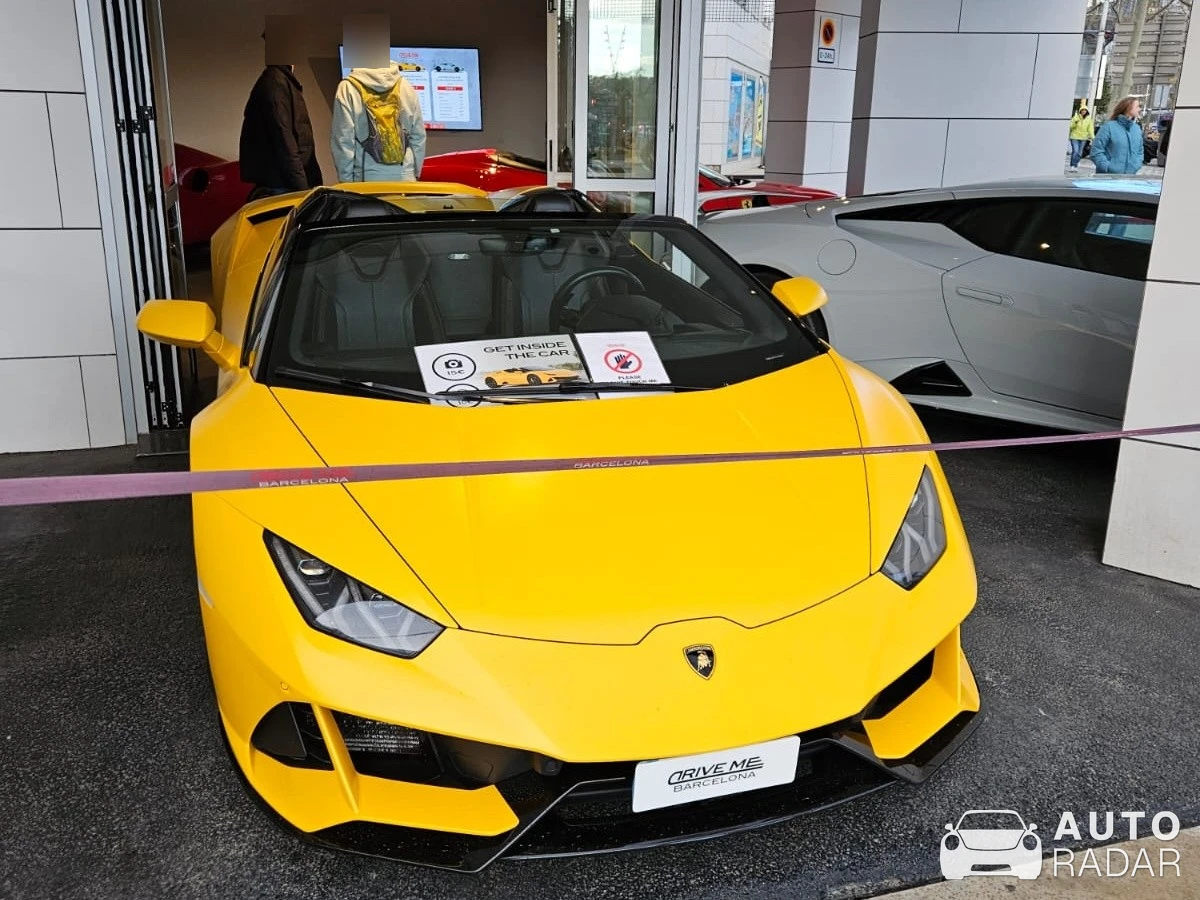 Lamborghini Huracán LP610-2 EVO RWD Spyder spotted in Vranov nad Topľou, Slovakia