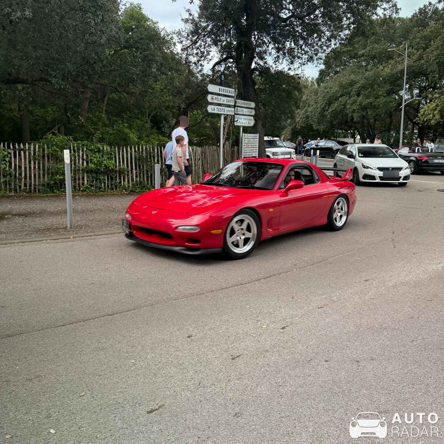 Mazda RX-7 spotted in La Teste-de-Buch, France