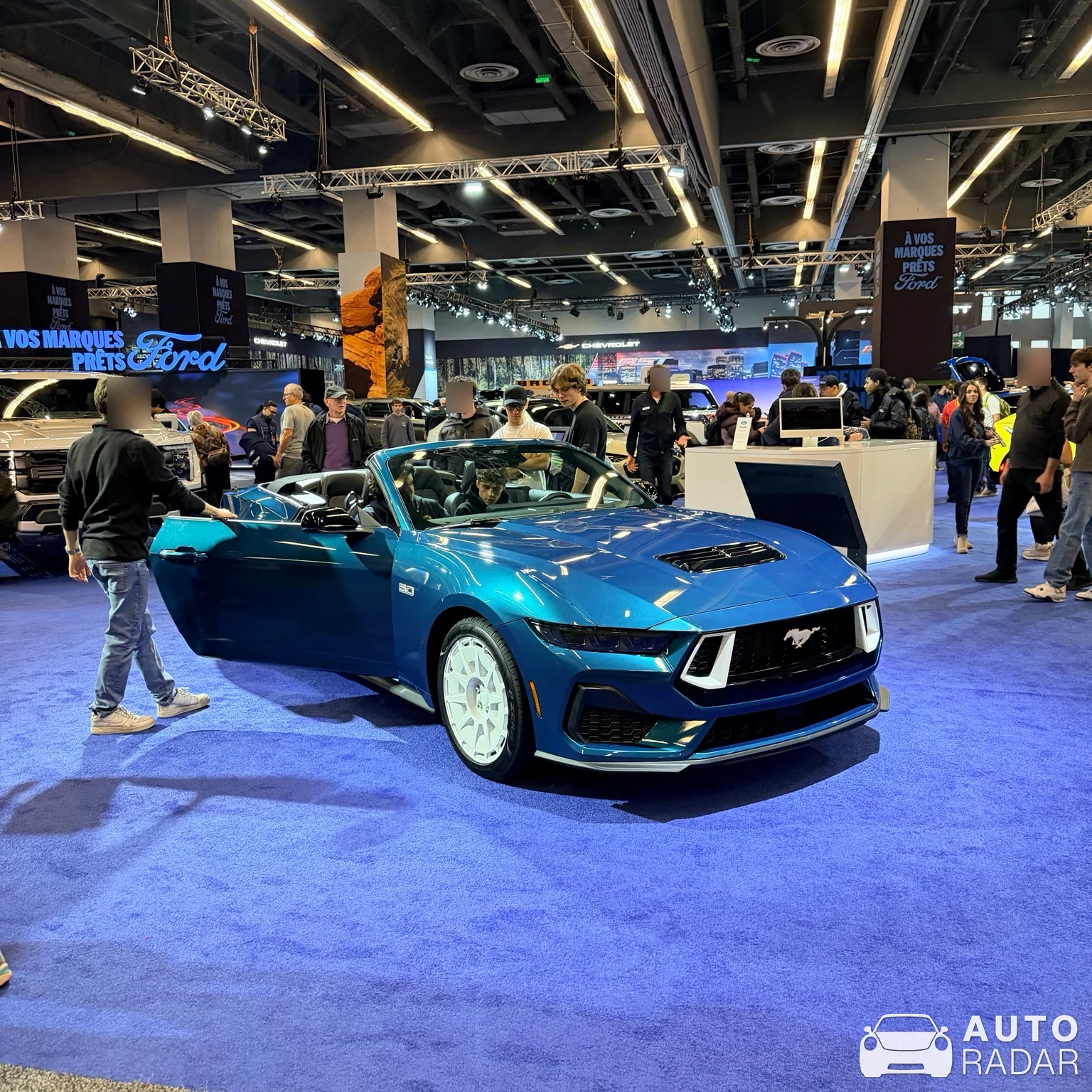 Ford Mustang GT California Special Convertible spotted in Montréal, Canada