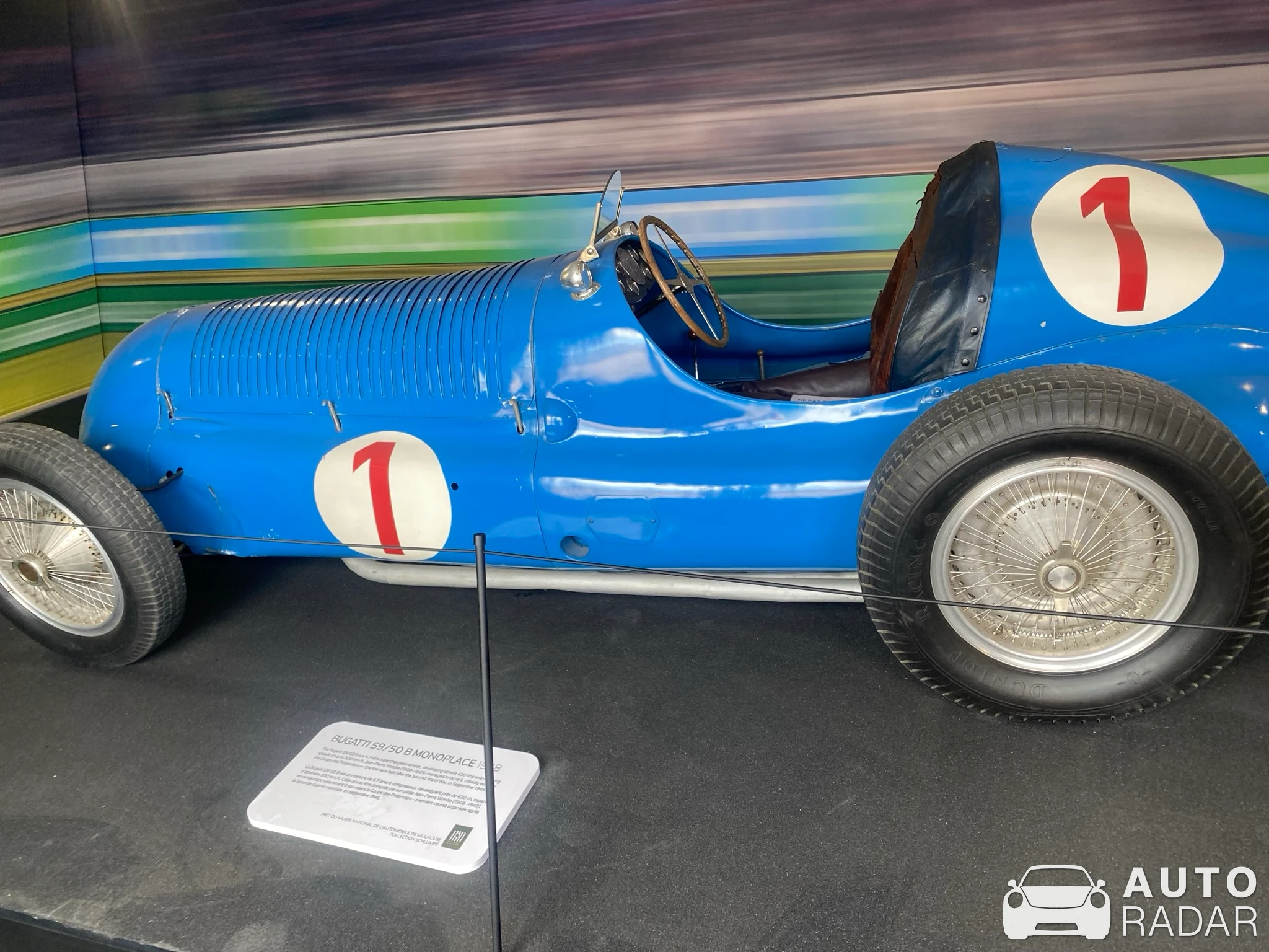 Bugatti Type 59 spotted in Le Mans