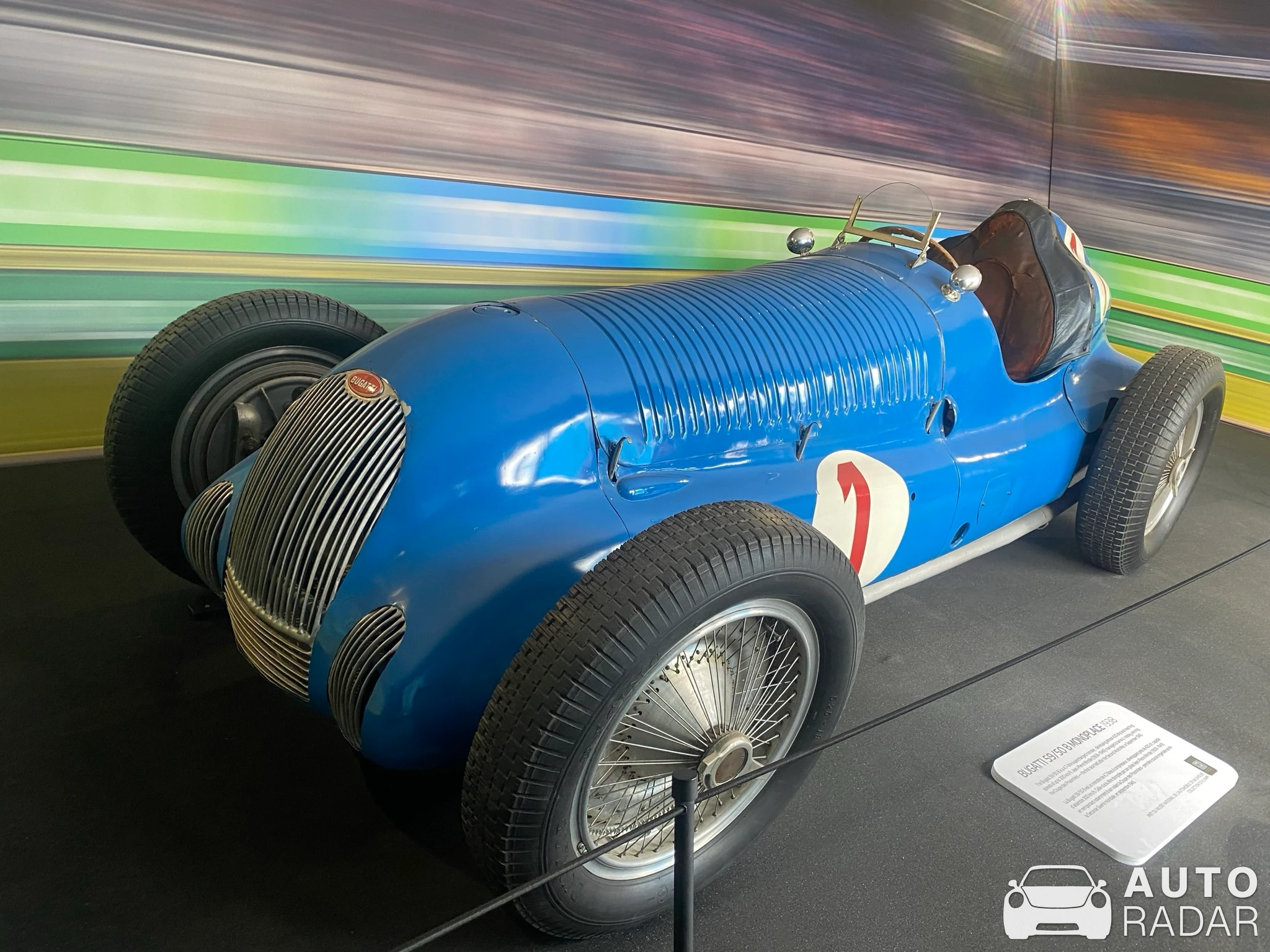 Bugatti Type 59 spotted in Le Mans, France