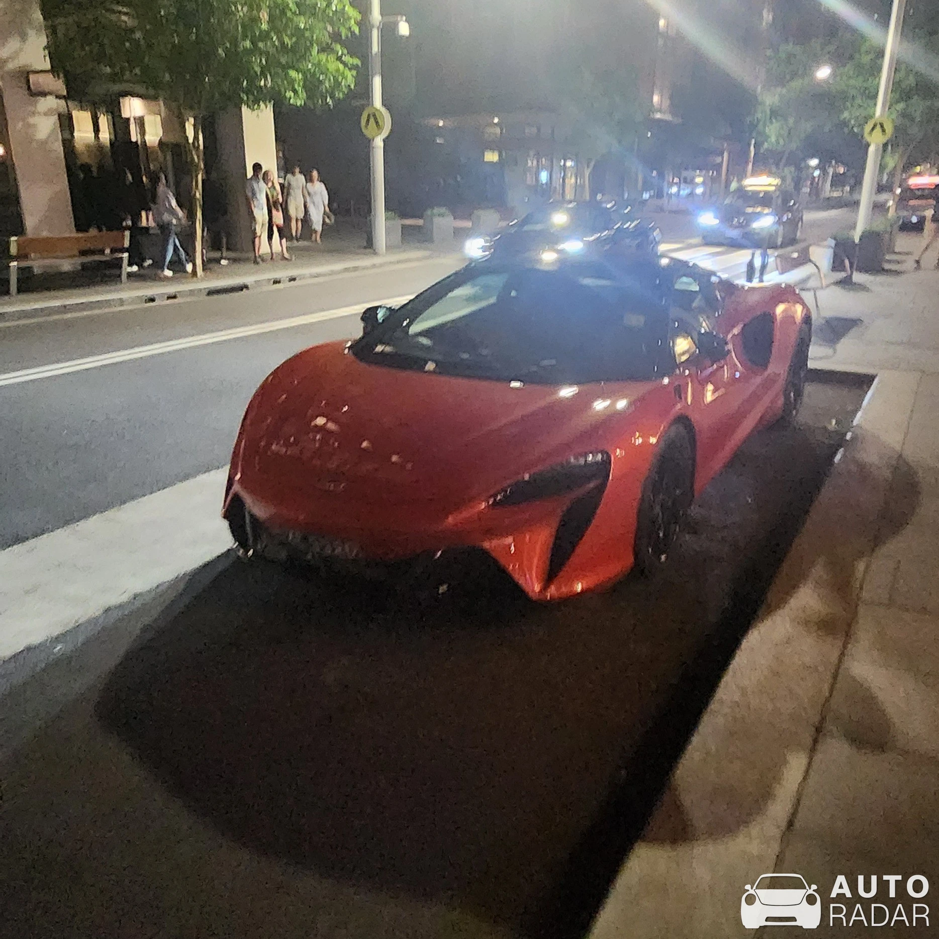 McLaren Artura Spider spotted in Barangaroo, Australia