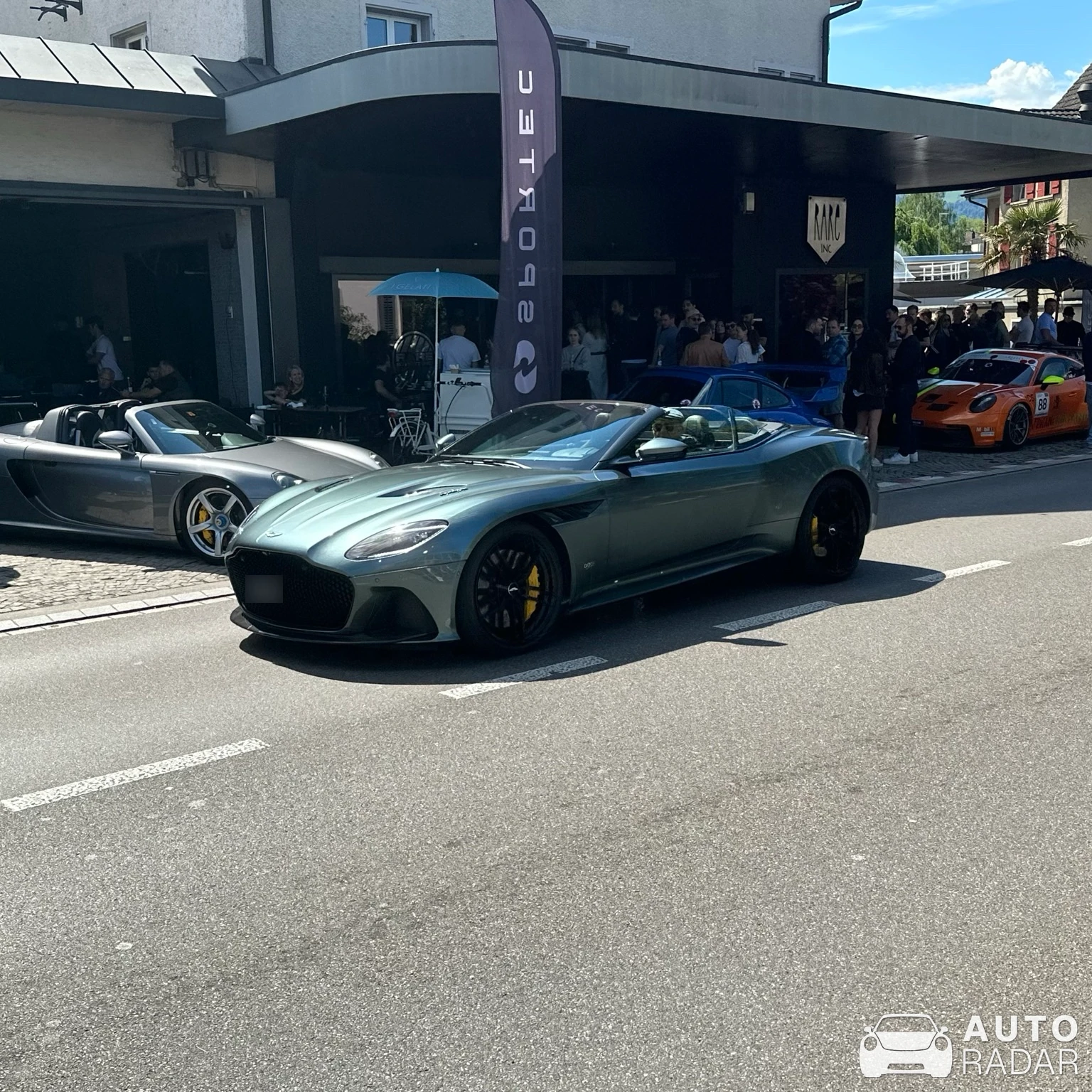 Aston Martin DBS Superleggera Volante spotted in Rapperswil-Jona, Schweiz