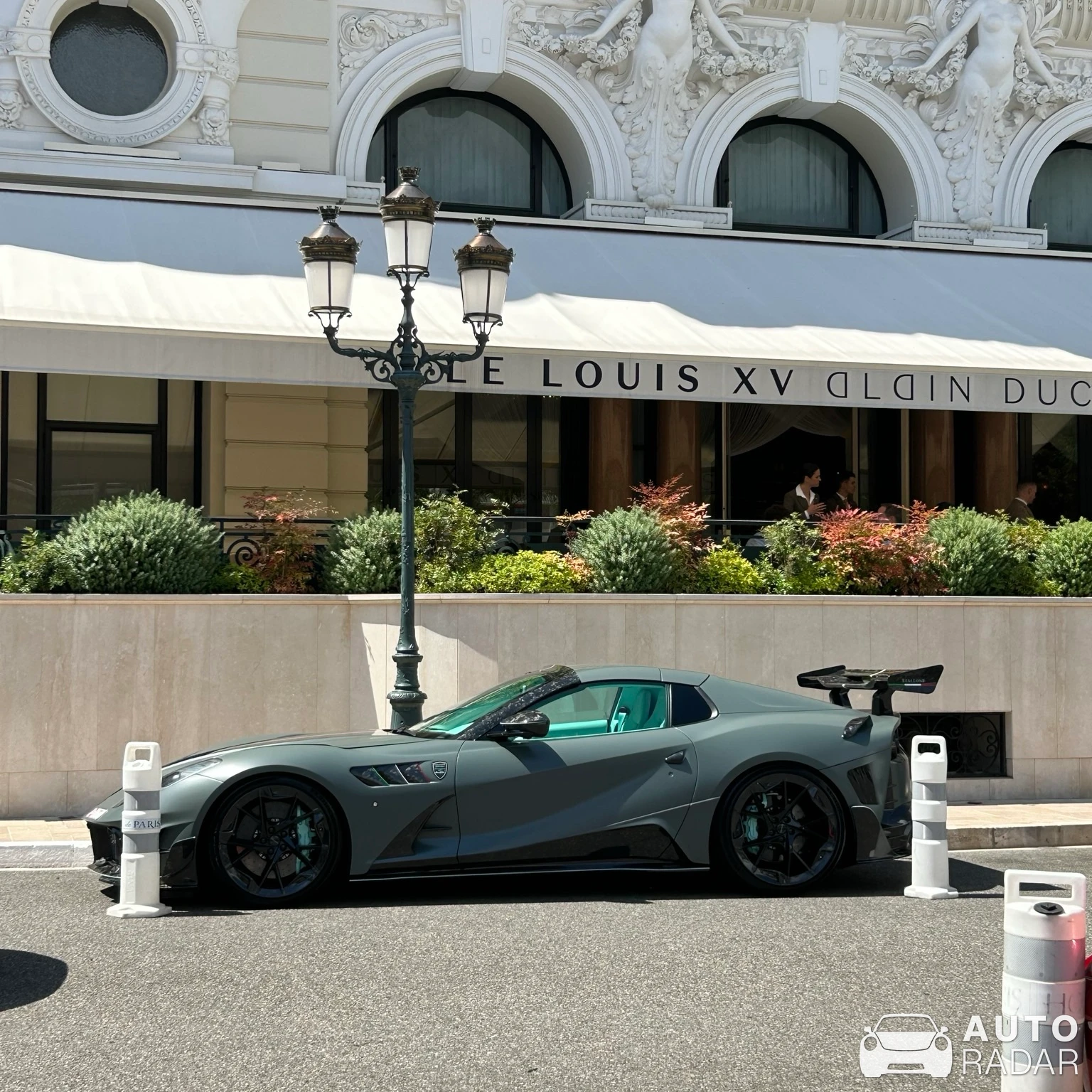 Ferrari 812 Superfast Mansory Stallone spotted in Monaco