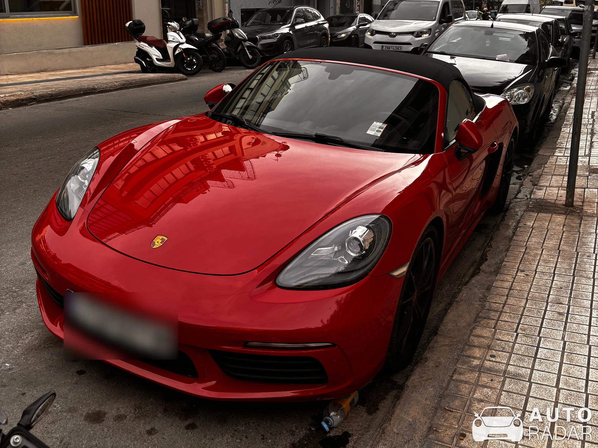 Porsche 718 Boxster S spotted in Αθήνα, Ελλάδα
