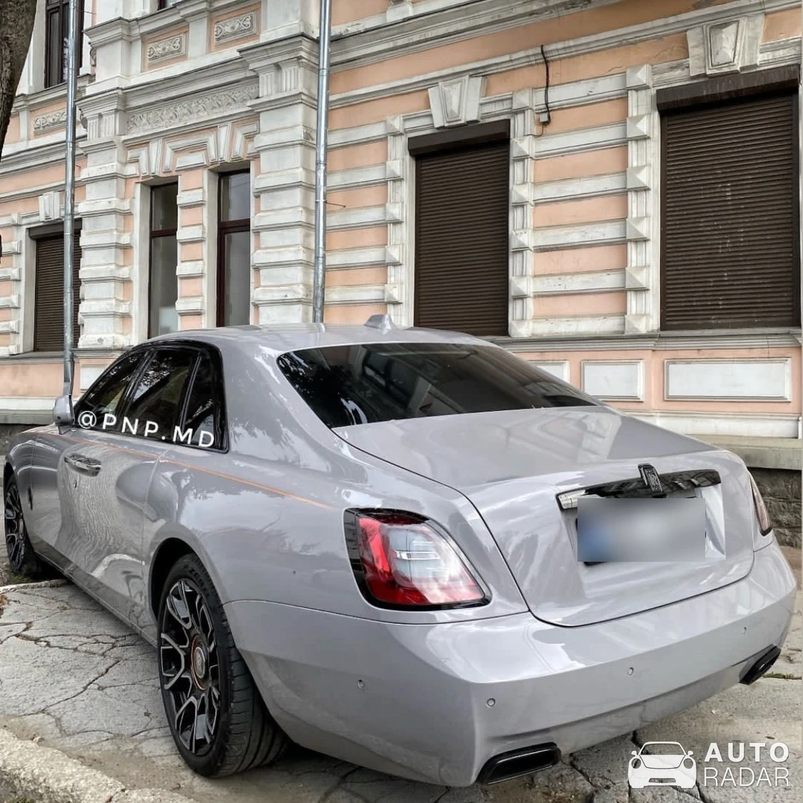 Rolls-Royce Ghost Black Badge 2021 spotted in Chișinău, Moldova