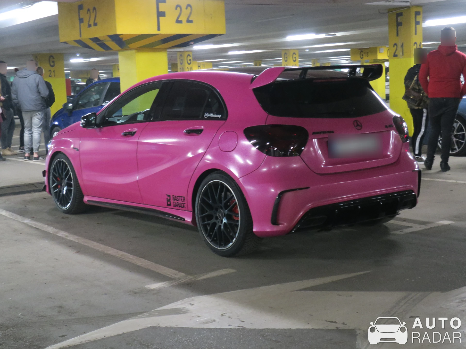 Mercedes-AMG A 45 W176 2015 spotted in Warszawa, Poland