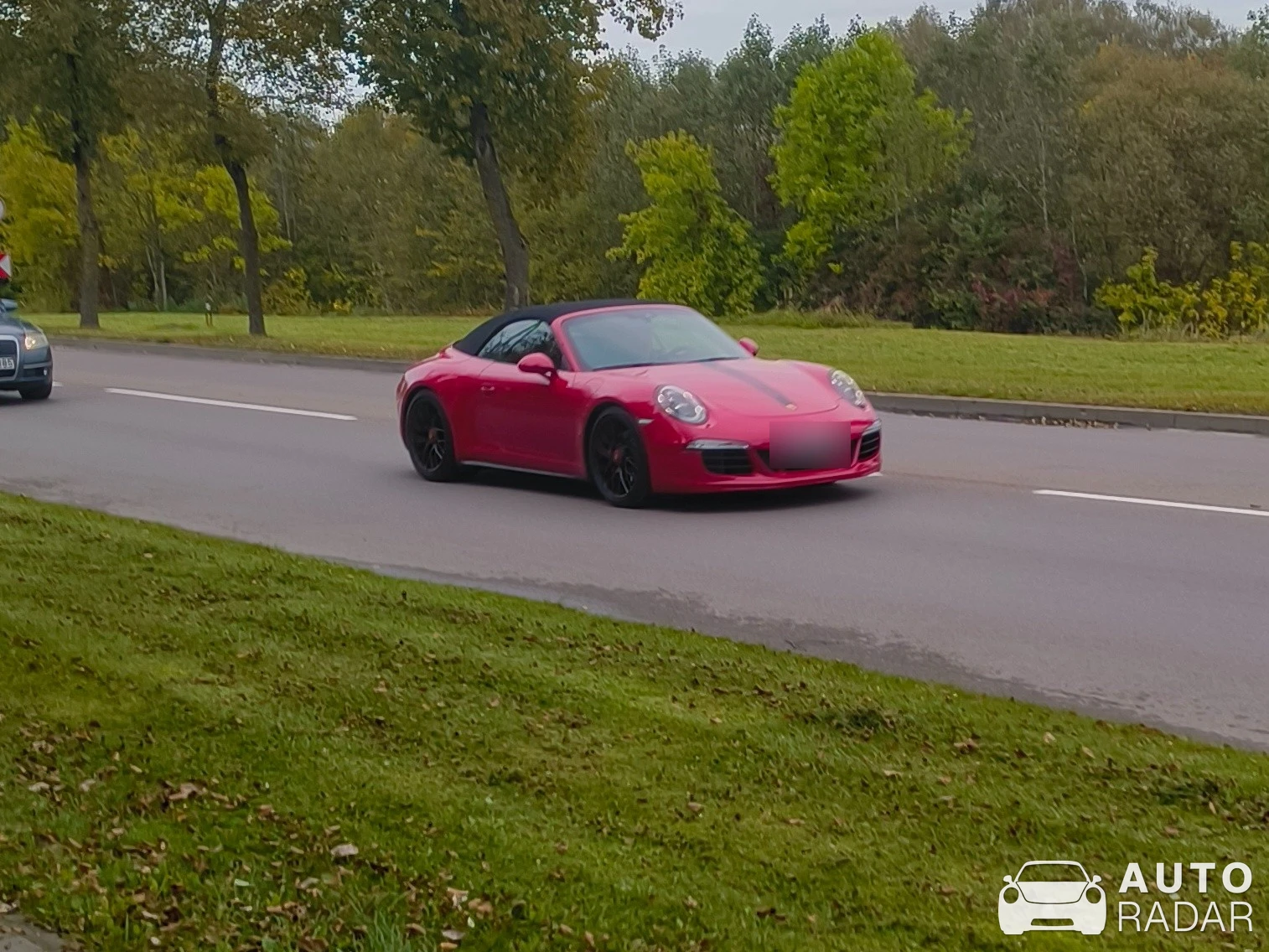 Porsche 991 Carrera 4 Cabriolet MkII spotted in Utena