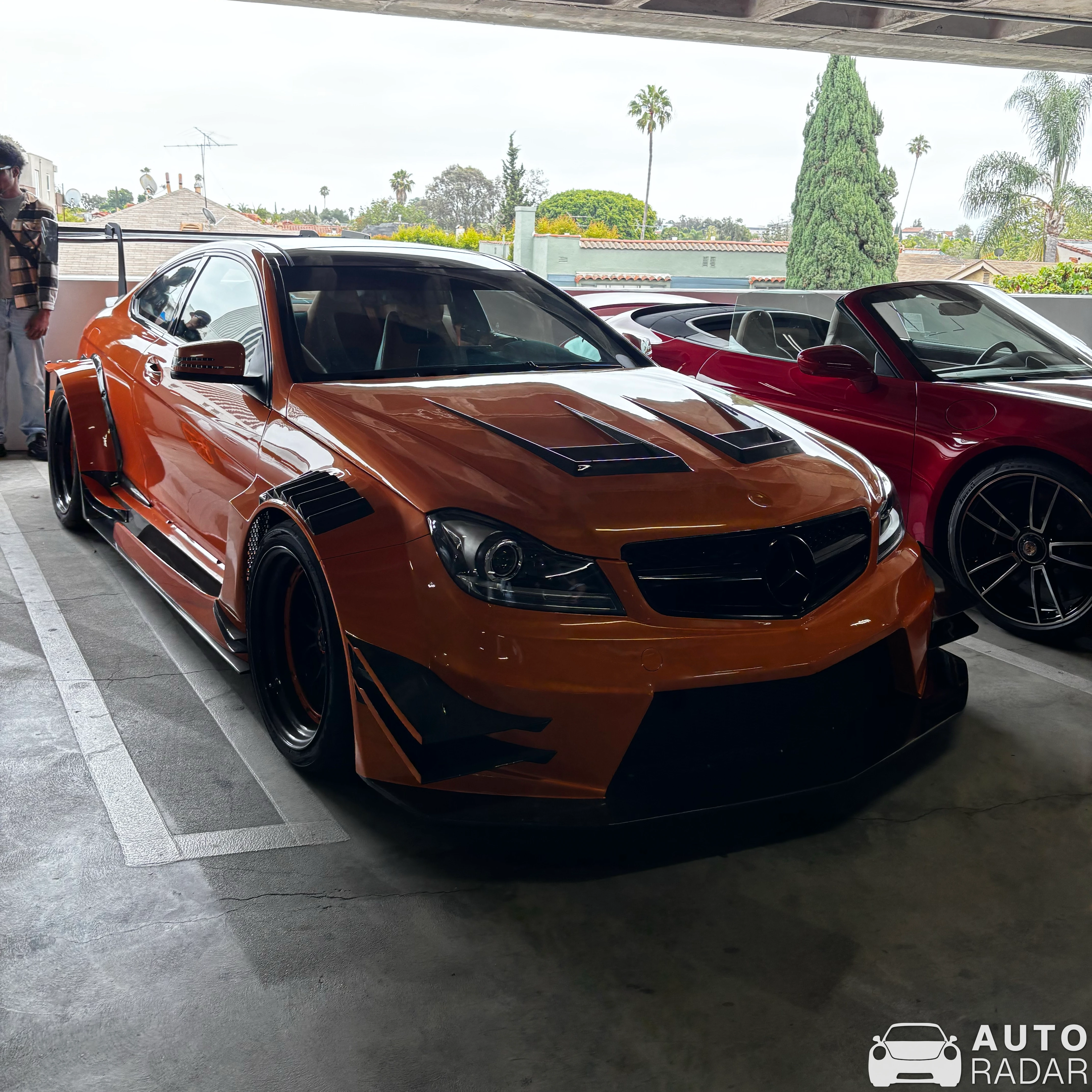 Mercedes-AMG C 63 Black Series W204 spotted in Los Angeles