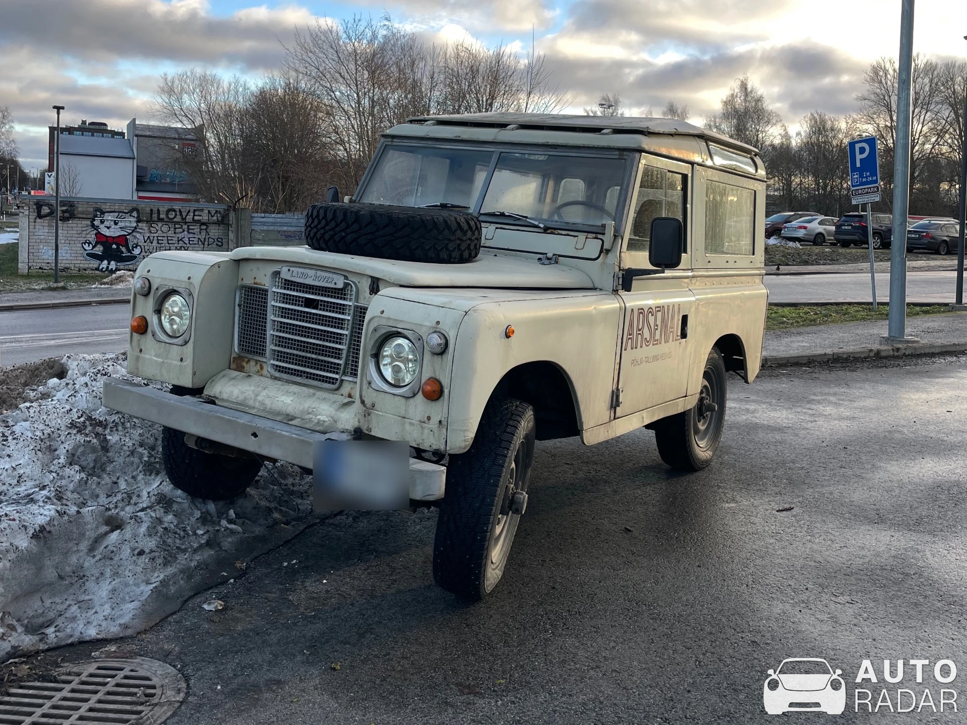 Land Rover Santana 88 Series 2 spotted in Tallinn, Estonia