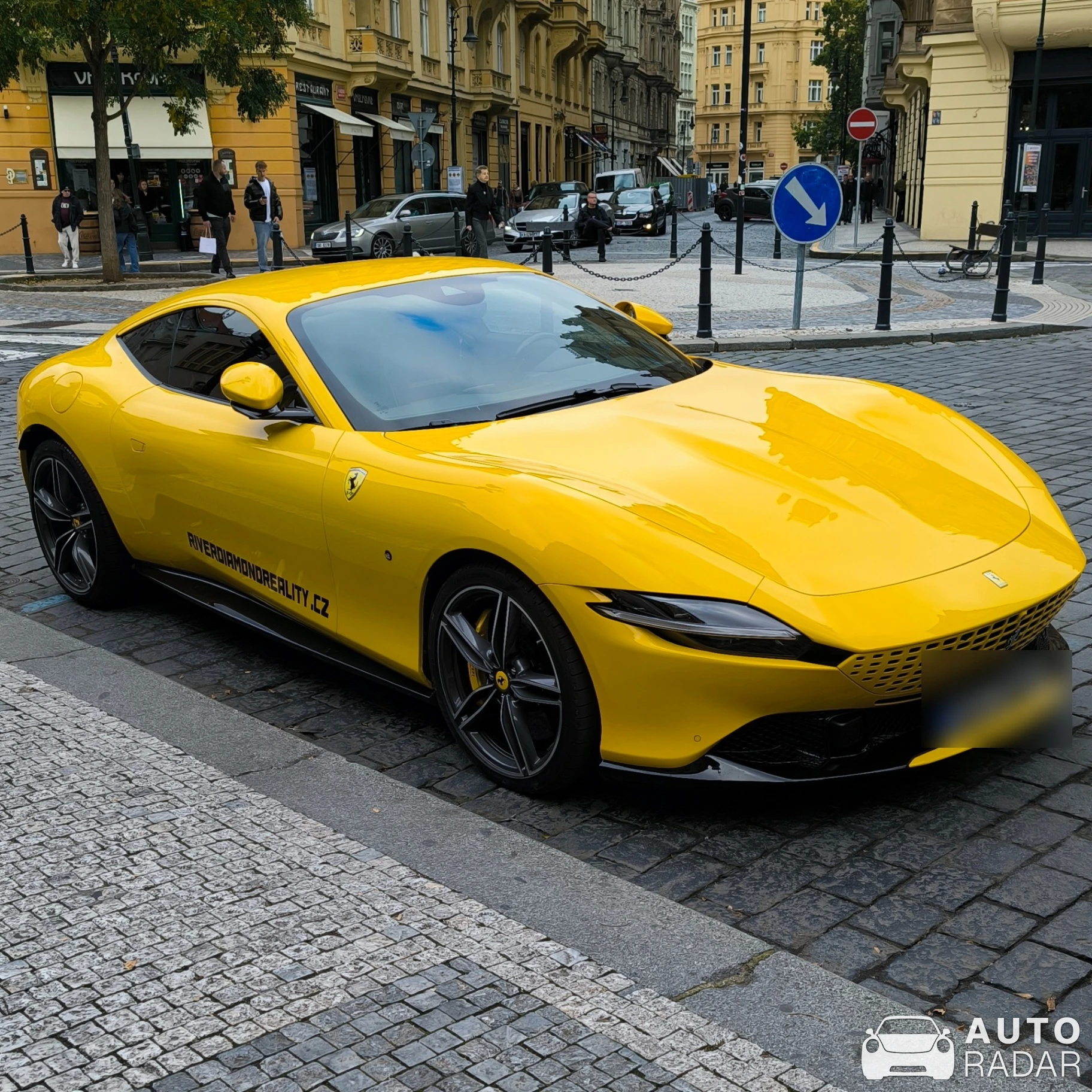 Ferrari Roma spotted in Praha 1, Czechia