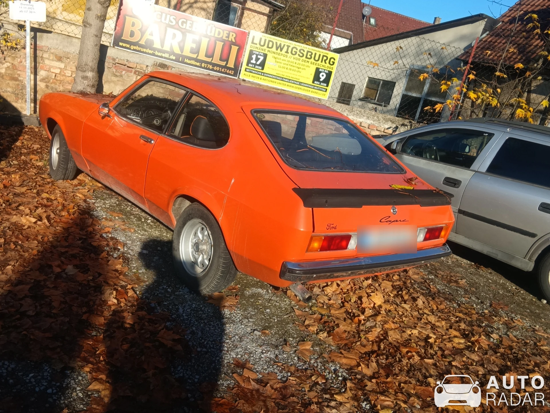 Ford Capri Turbo spotted in Markgröningen