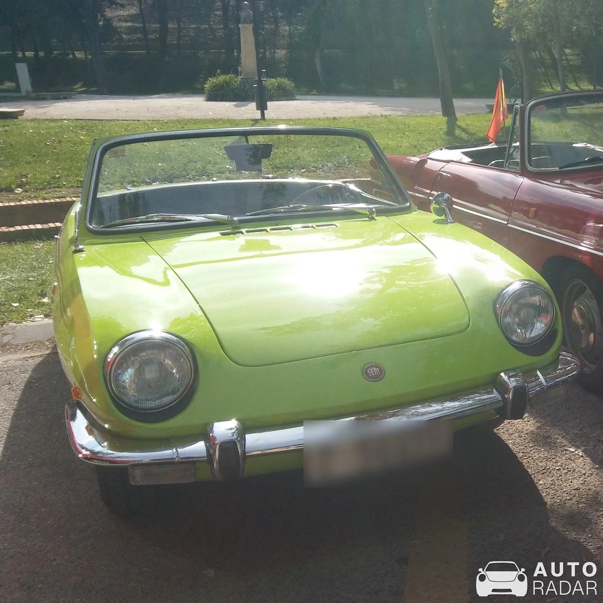 SEAT 124 Sport Spider spotted in Zaragoza, Spain