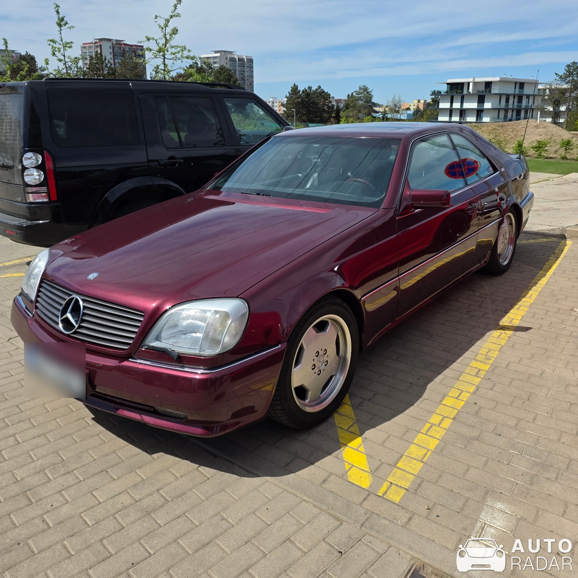 Mercedes-Benz CL 600 C140 spotted in Praha