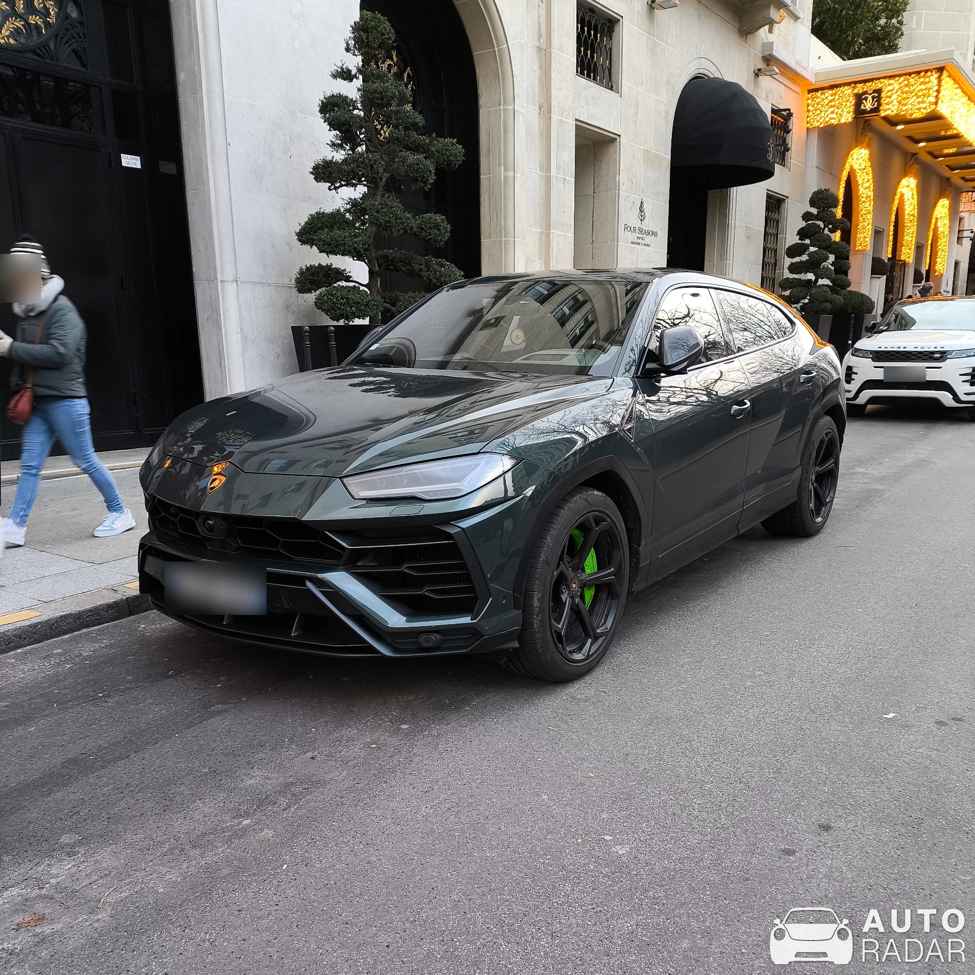 Lamborghini Urus spotted in Paris, France