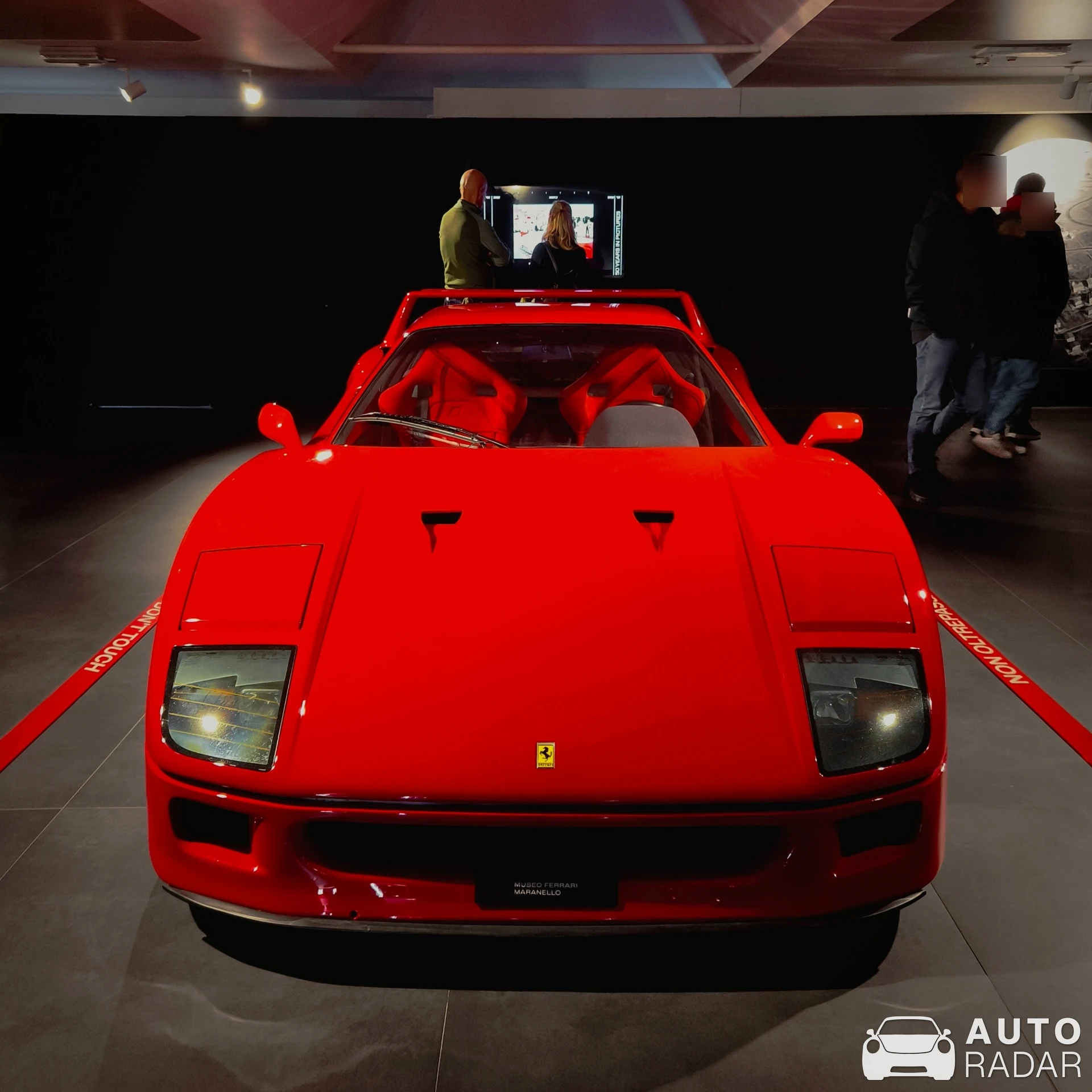 Ferrari F40 spotted in Maranello, Italy