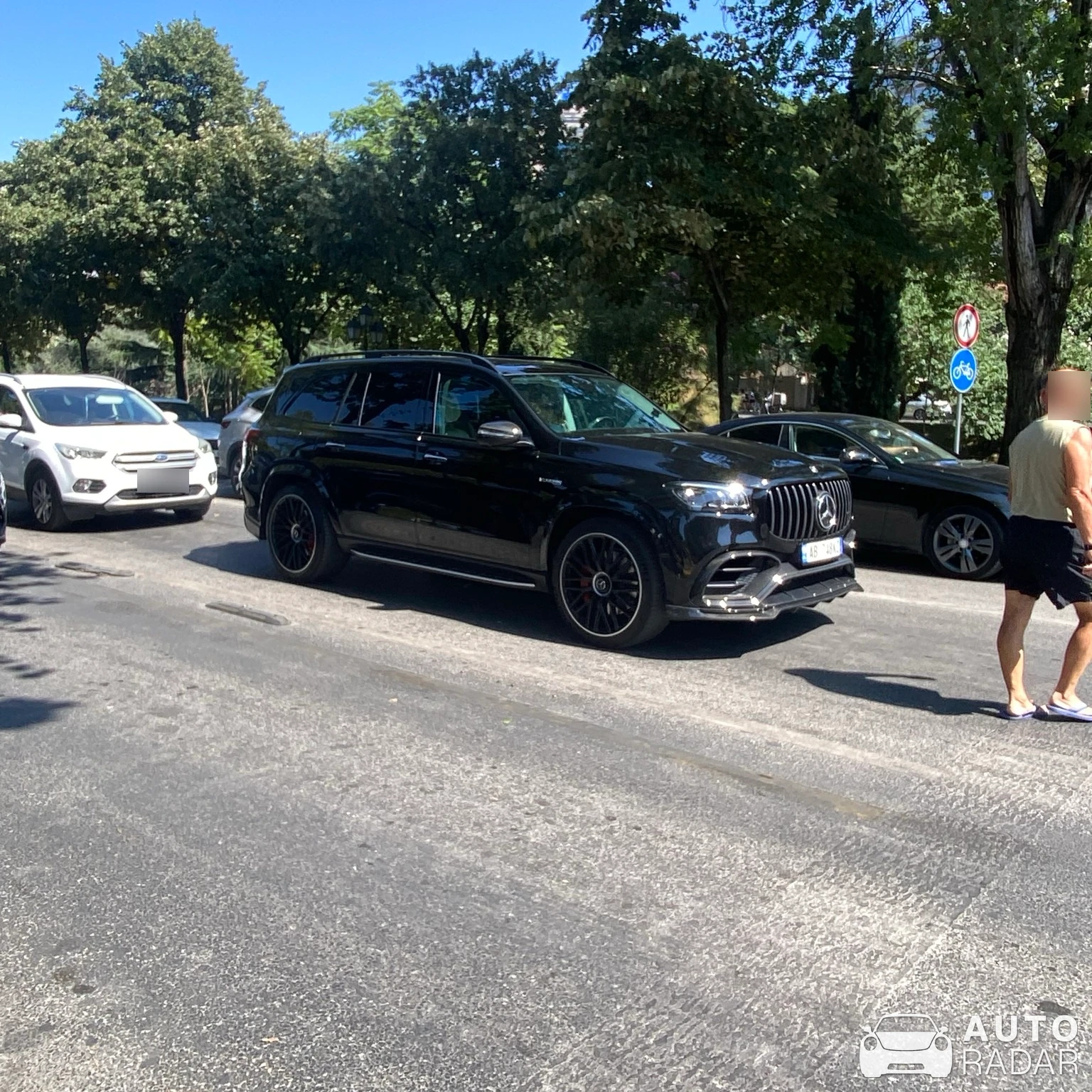 Mercedes-AMG GLS 63 X167 Larte Design spotted in Tiranë