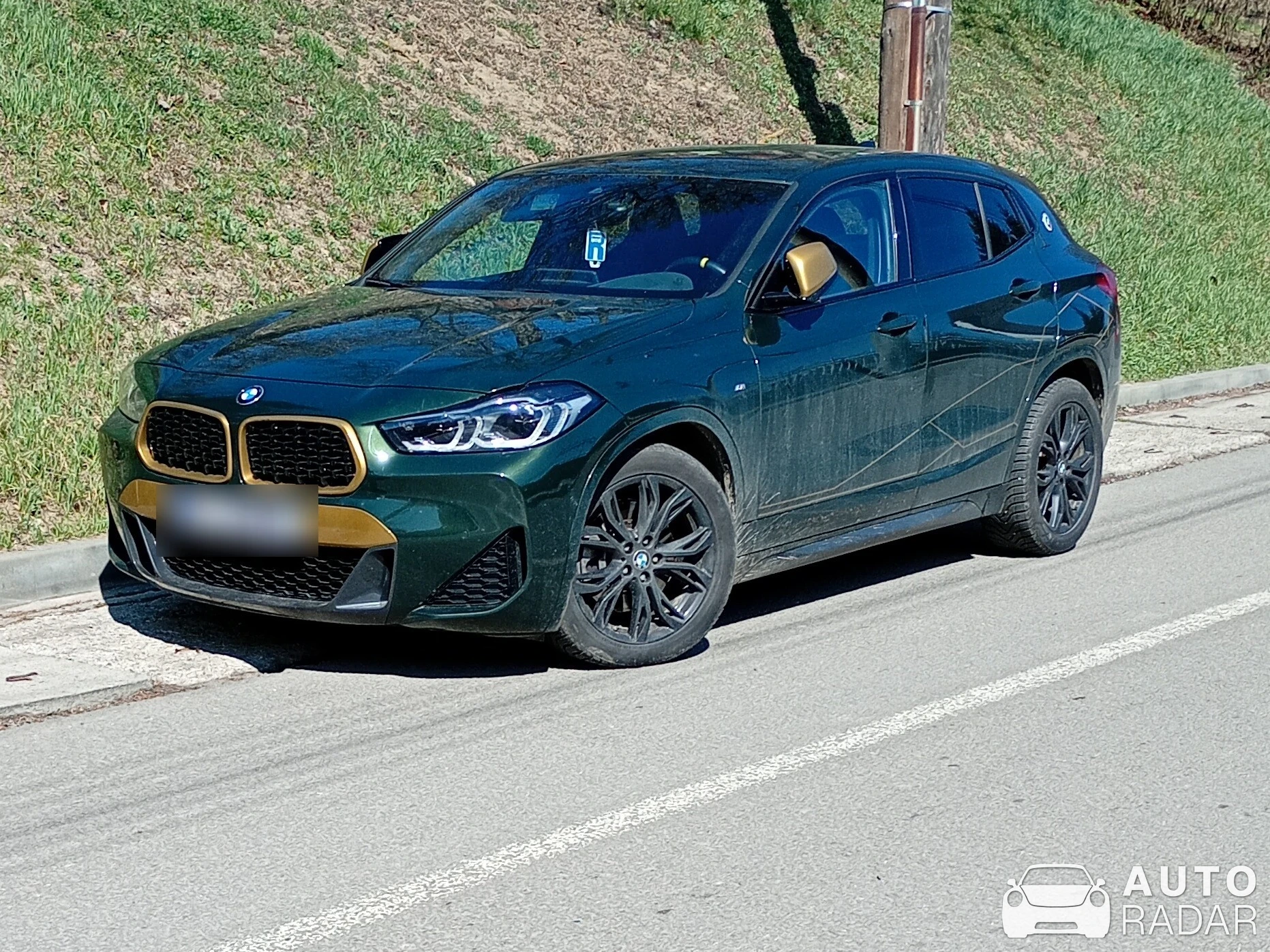 BMW X2 F39 spotted in Târnăveni
