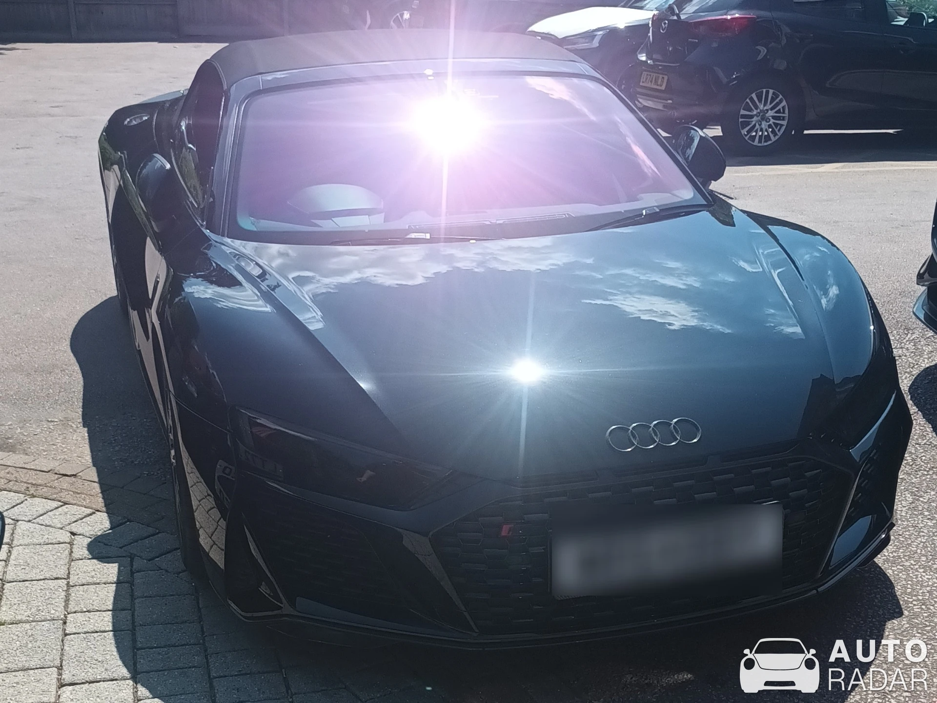 Audi R8 V10 Spyder Performance spotted in London, United Kingdom