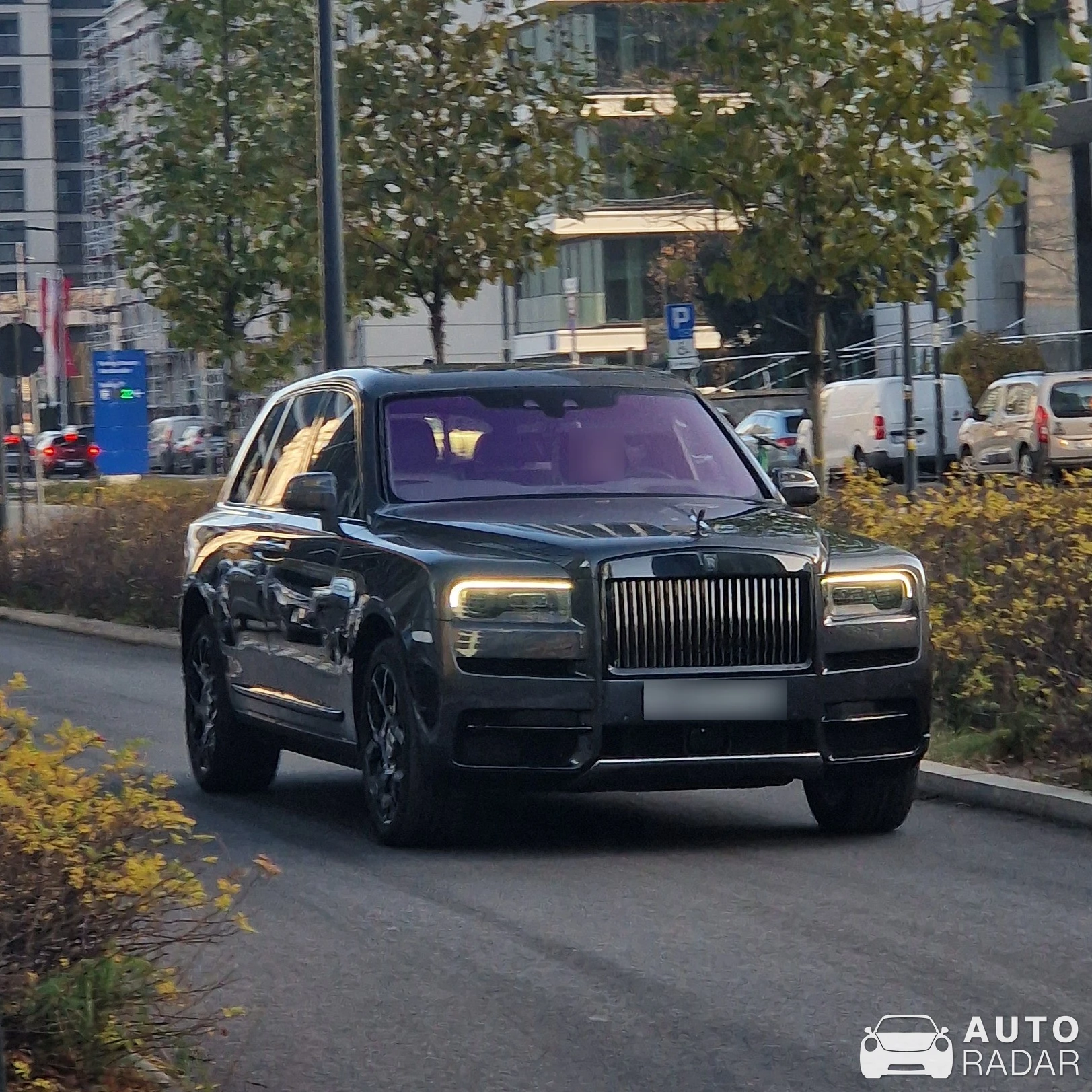 Rolls-Royce Cullinan Black Badge spotted in Warszawa, Polska