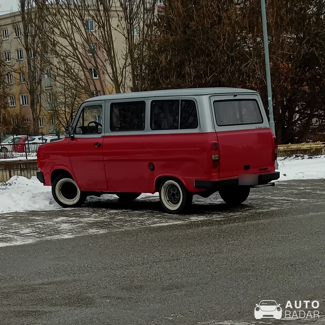 Ford Transit Mark I Custom Camper spotted in Žilina