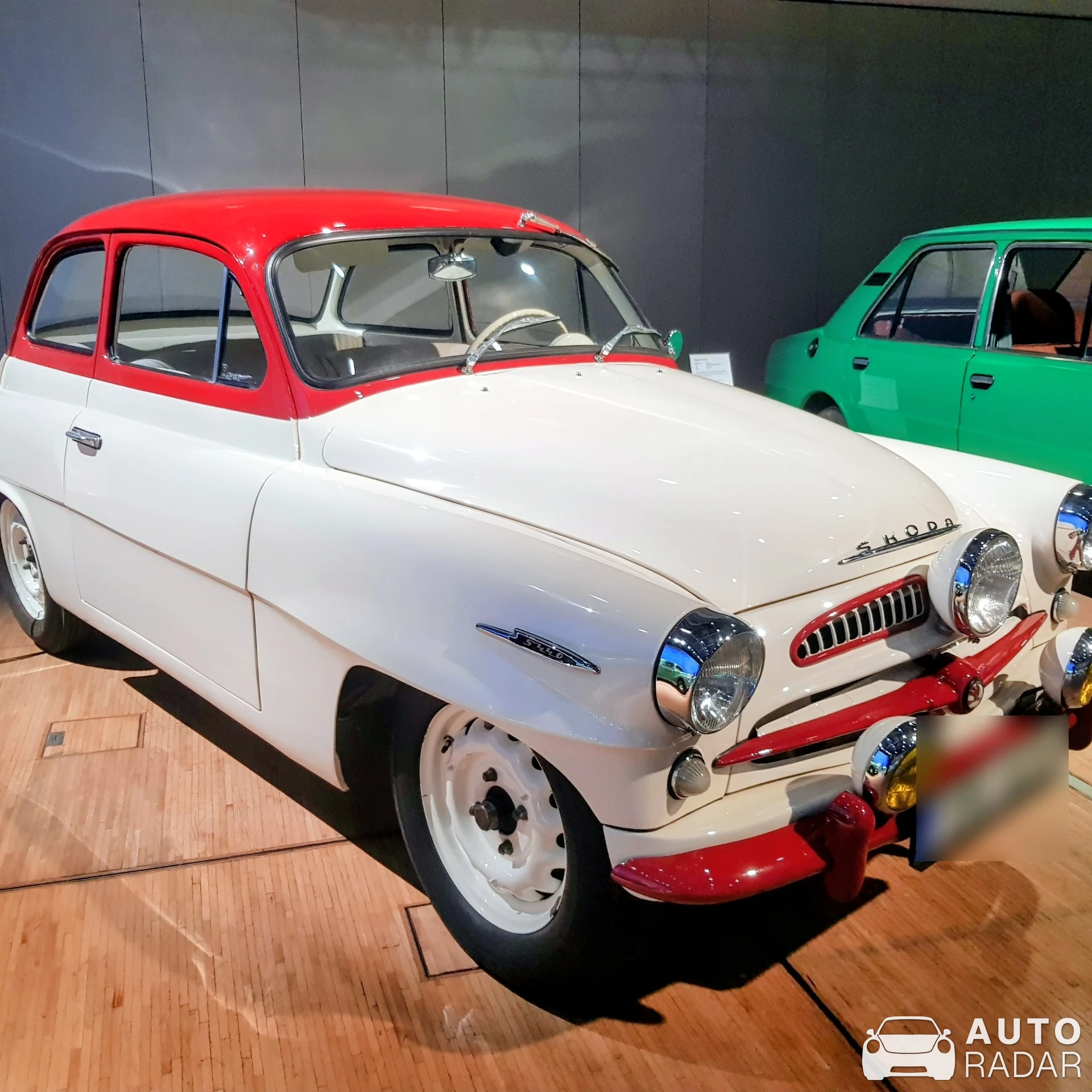 Škoda 440 spotted in Mladá Boleslav