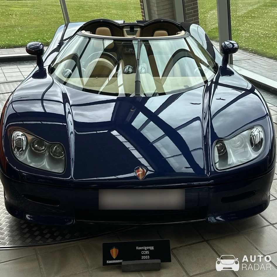 Koenigsegg CC8S spotted in Assens