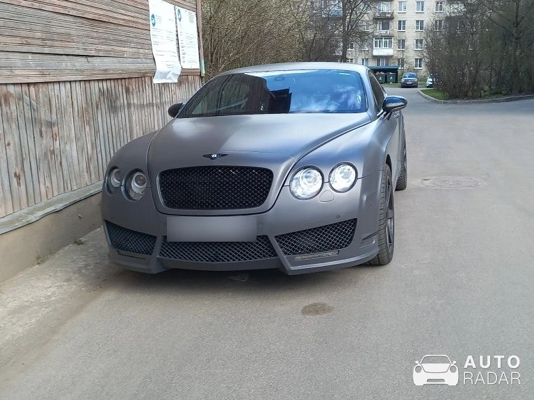 Bentley Continental GT Black Speed spotted in Гатчина, Россия