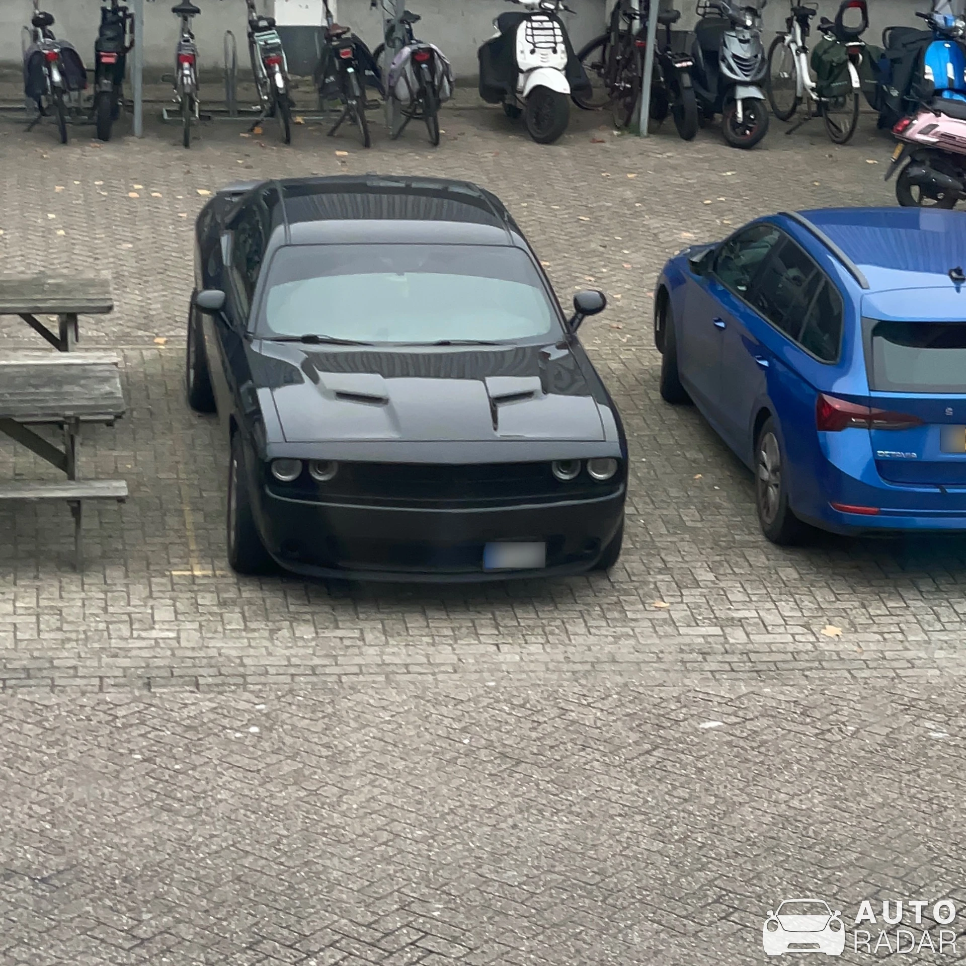 Dodge Challenger SRT Hellcat spotted in Hoofddorp, Nederland