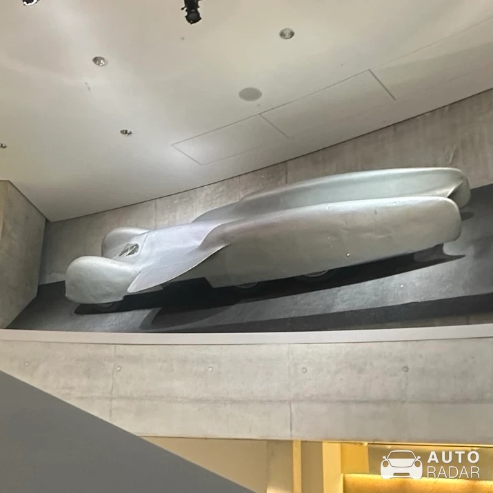 Mercedes-Benz T80 spotted in Stuttgart, Deutschland