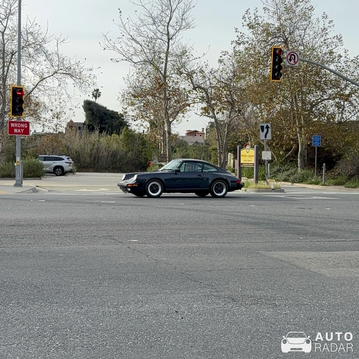Porsche 911 spotted in Malibu, United States