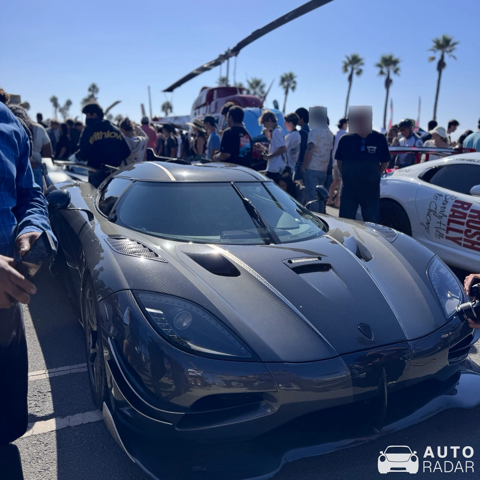 Koenigsegg Agera RS FE Thor spotted in Huntington Beach