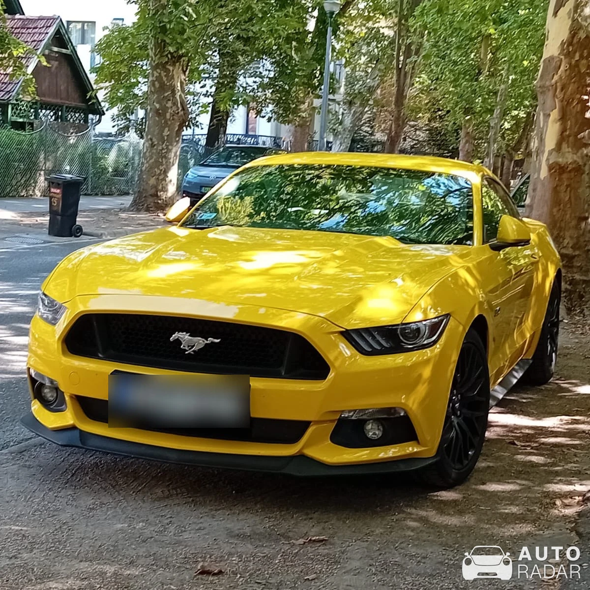 Ford Mustang GT spotted in Balatonfüred, Hungary