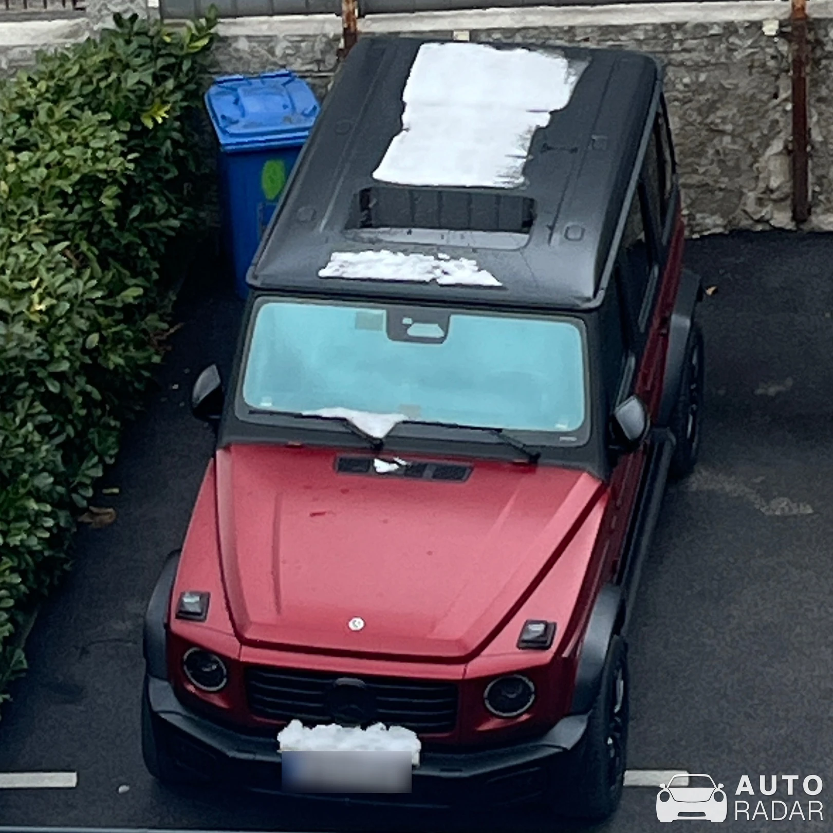 Mercedes-Benz G 400d spotted in Sarajevo
