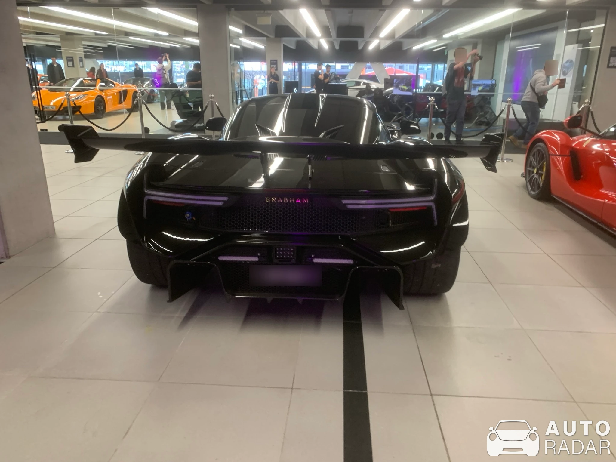 Brabham BT62 spotted in Auckland
