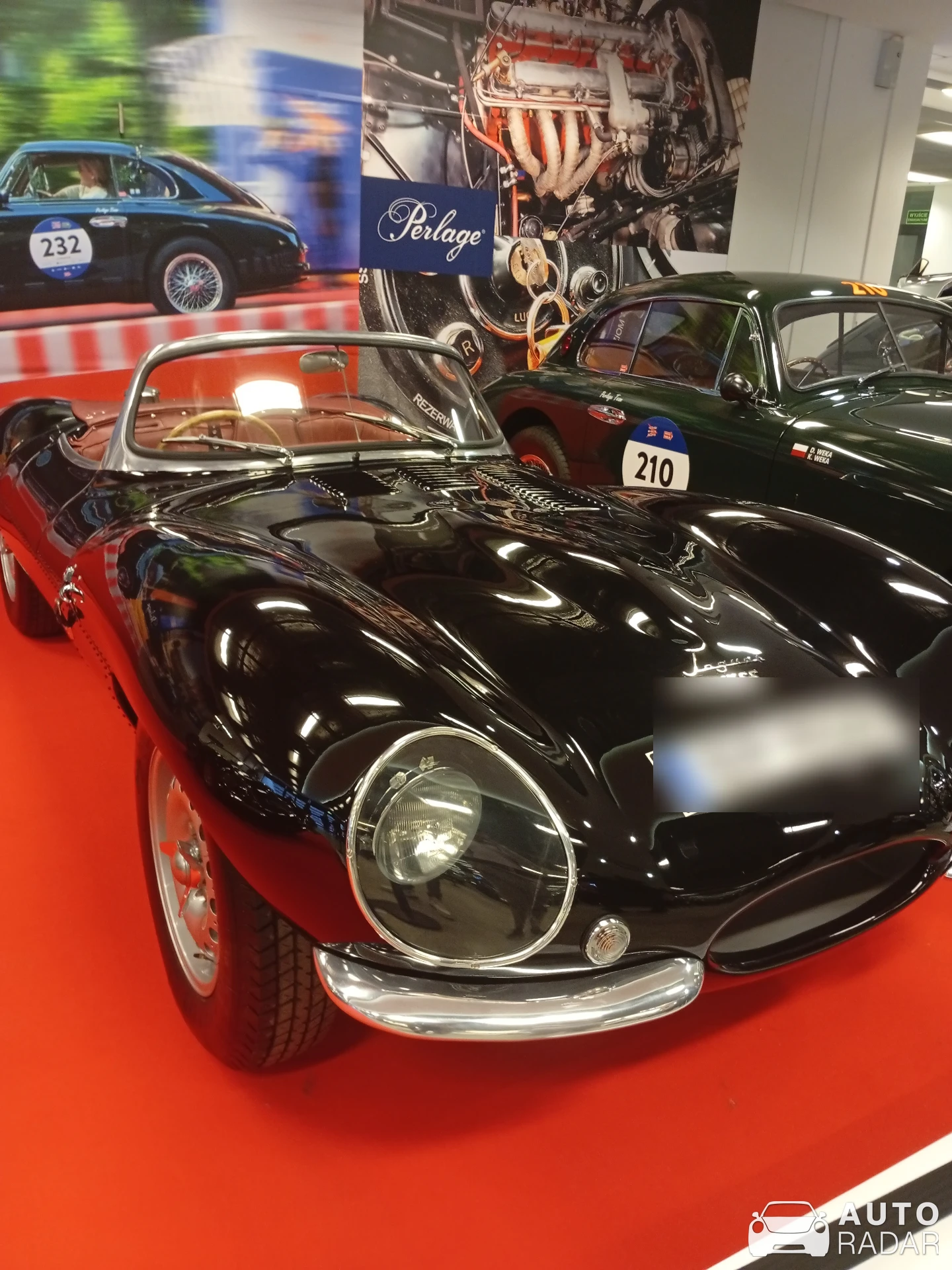 Jaguar XKSS spotted in Warszawa