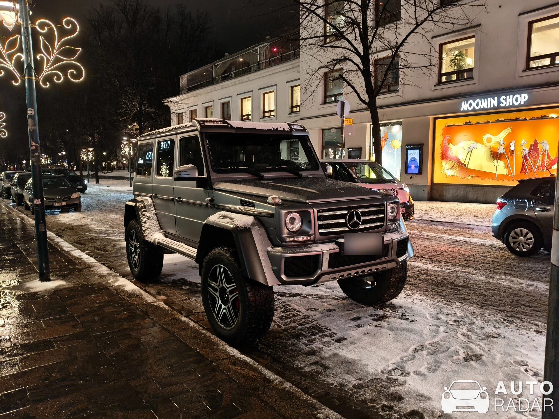 Mercedes-AMG Brabus G 500 4x4² spotted in Helsinki, Finland