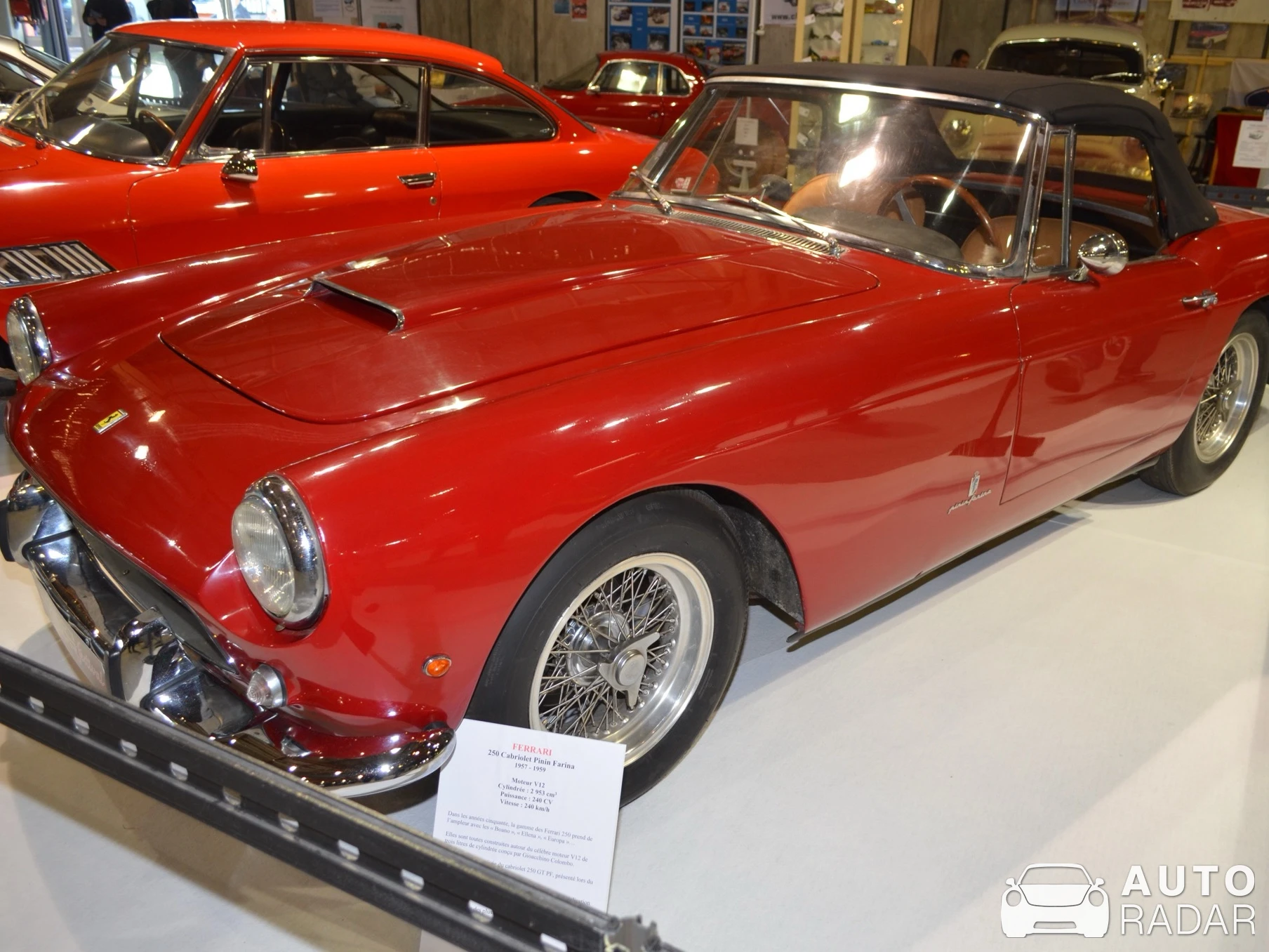 Ferrari 250 GT Cabriolet Pininfarina Series I spotted in Avignon