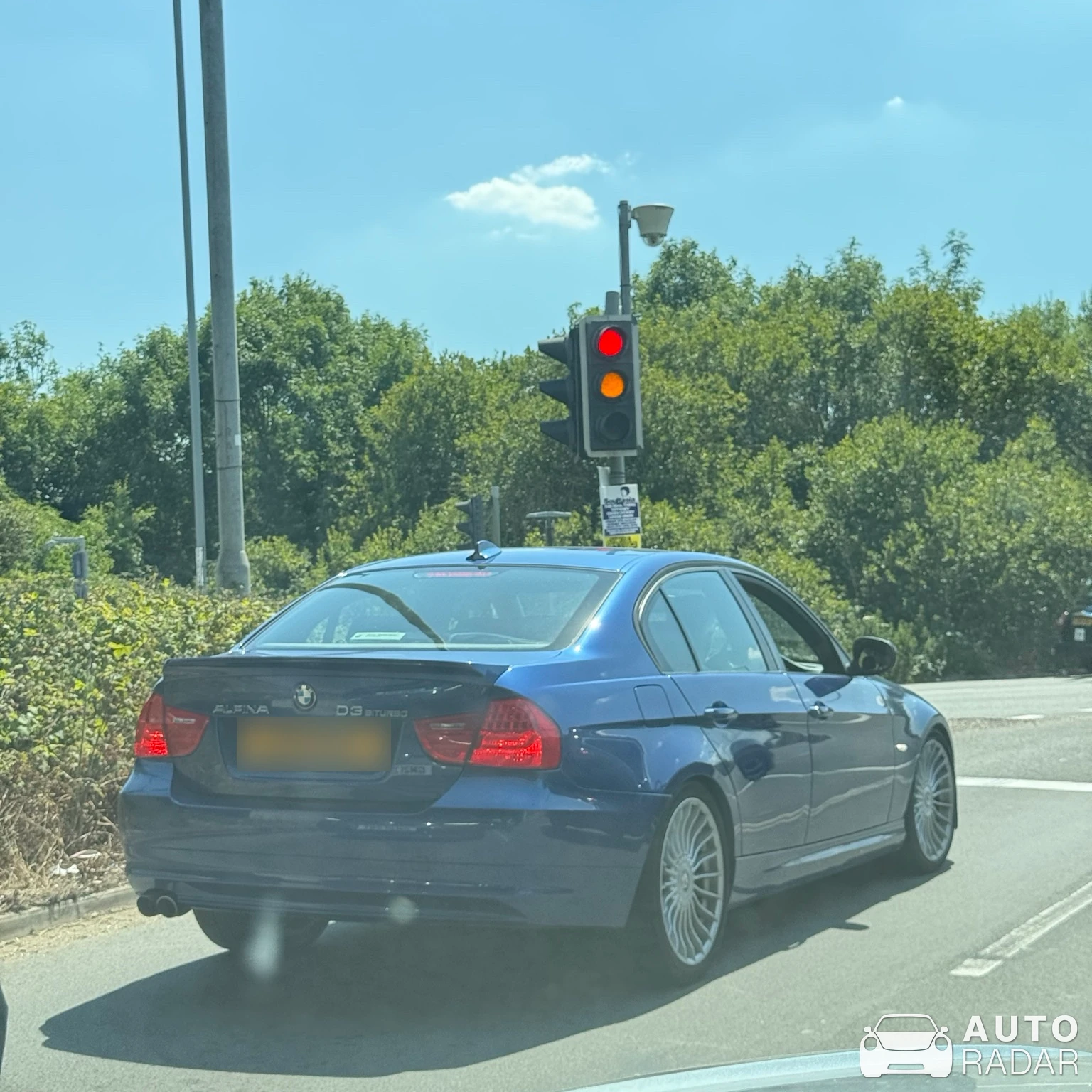 Alpina D3 BiTurbo Coupé spotted