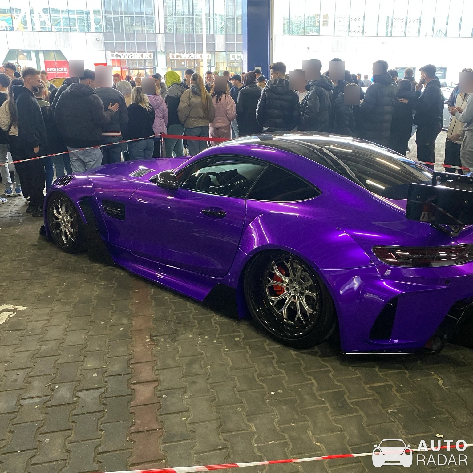 Mercedes-AMG GT Black Series C190 spotted in Craiova