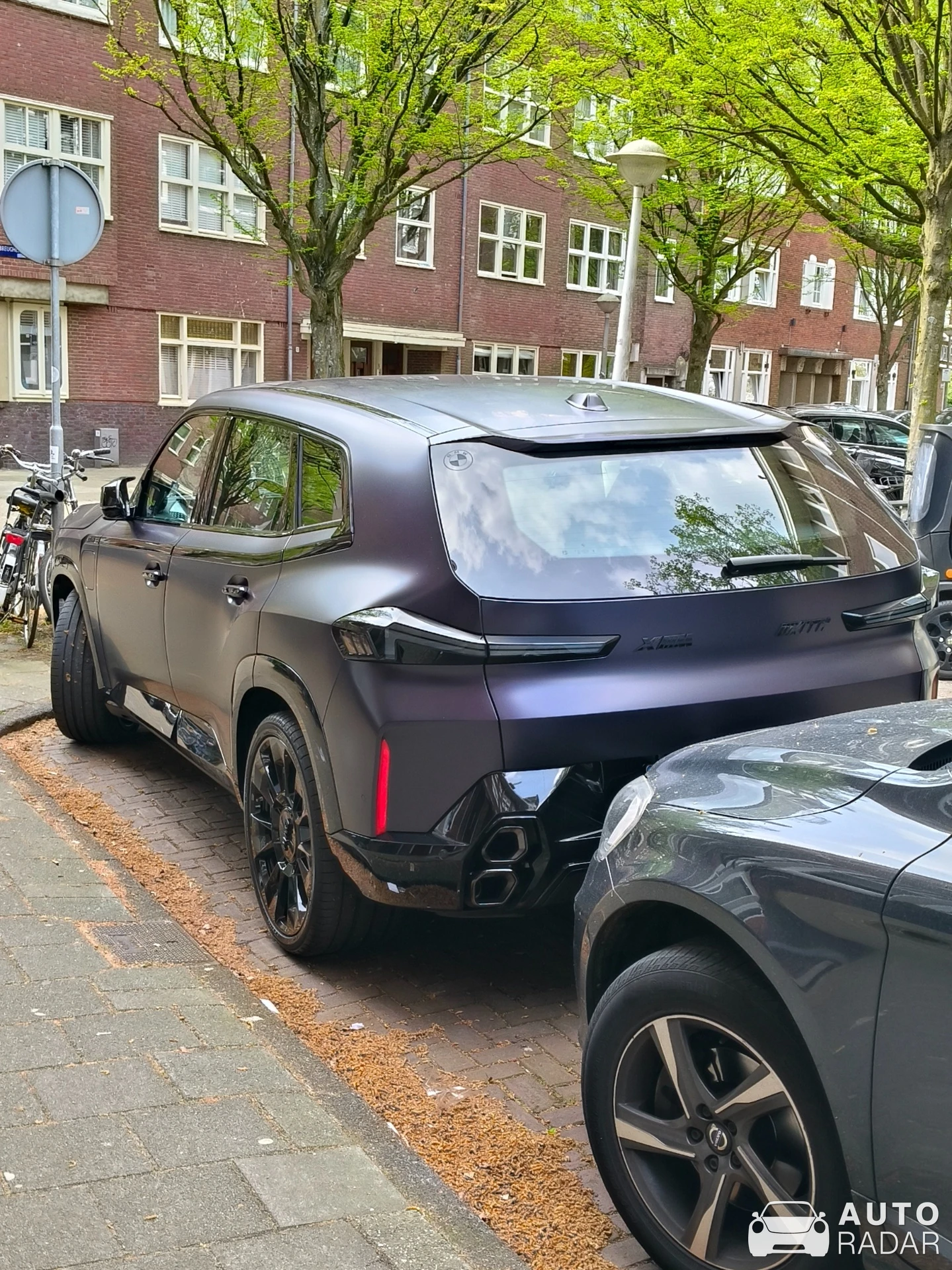 BMW XM by Kith G09 spotted in Amsterdam