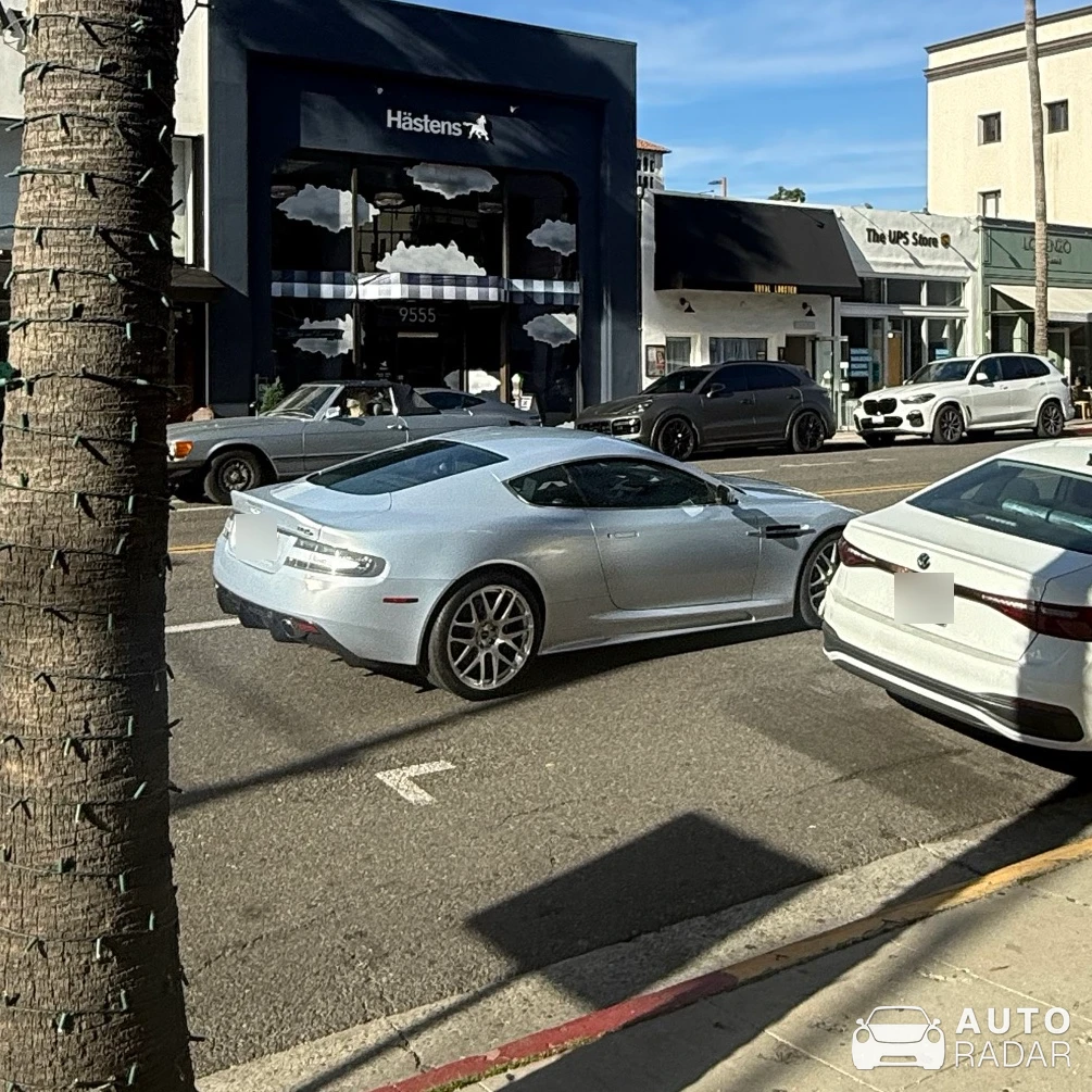 Aston Martin DBS spotted in Beverly Hills, United States