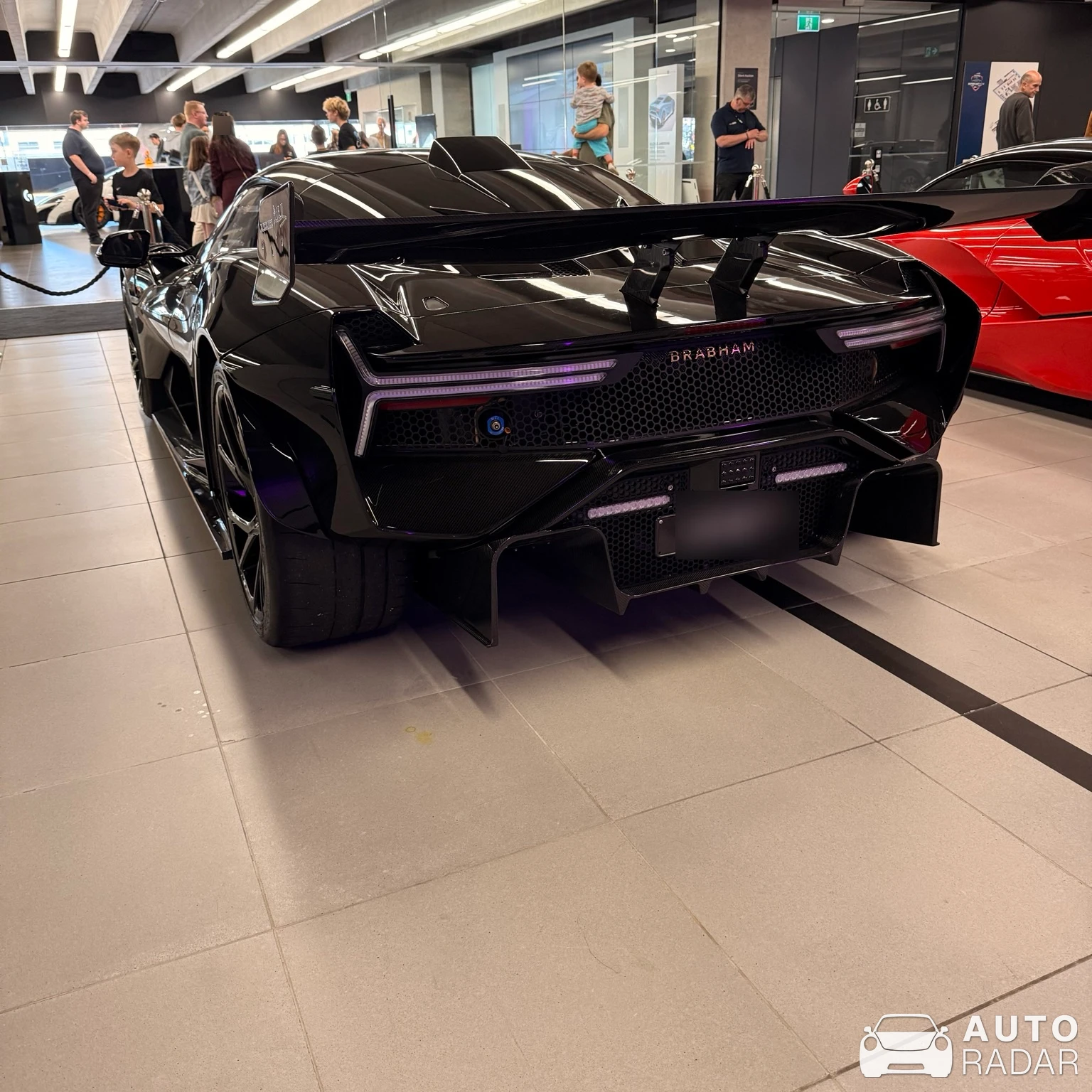 Brabham BT62 spotted in Auckland