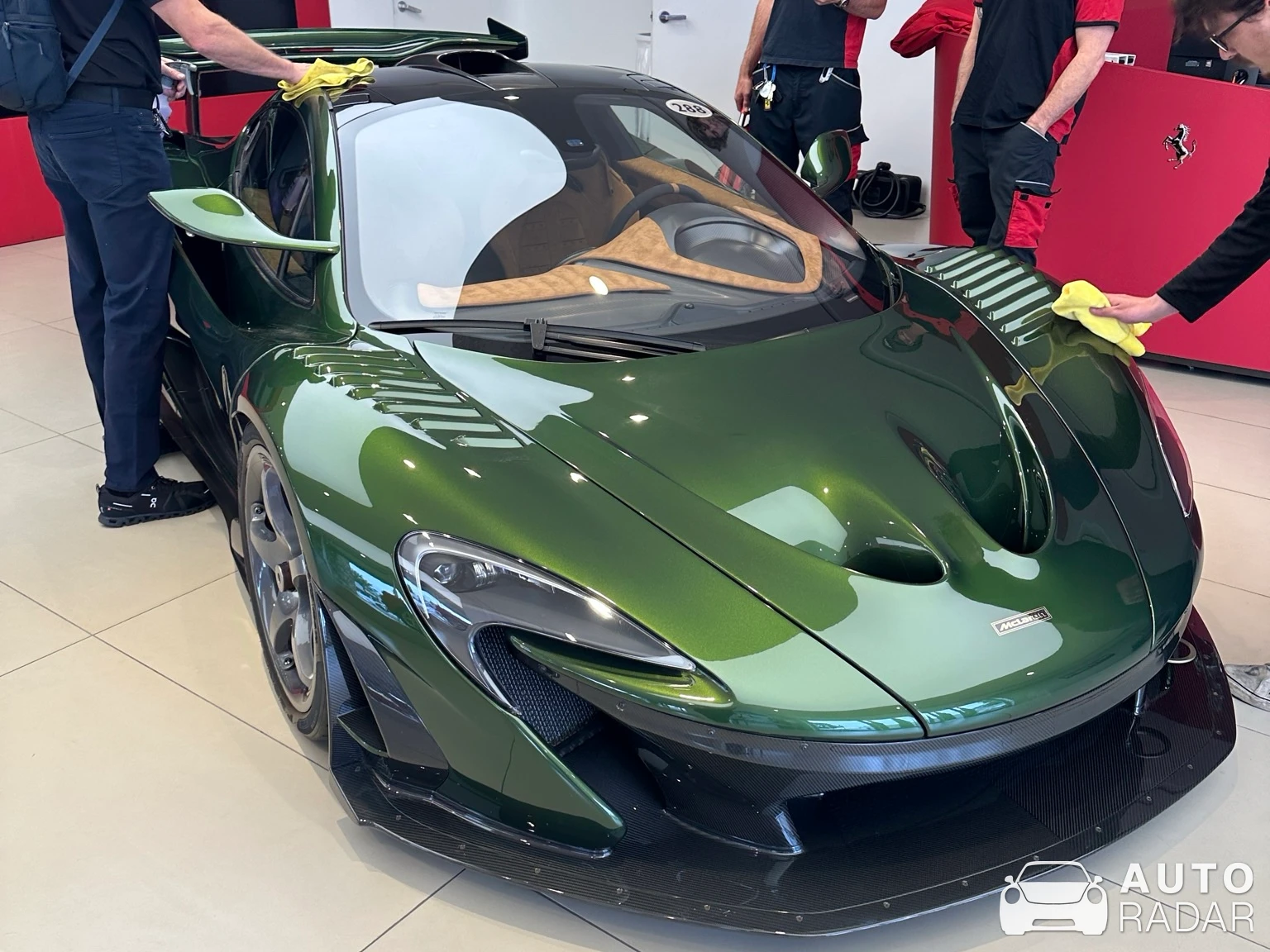 McLaren P1 HDK spotted in Redwood City
