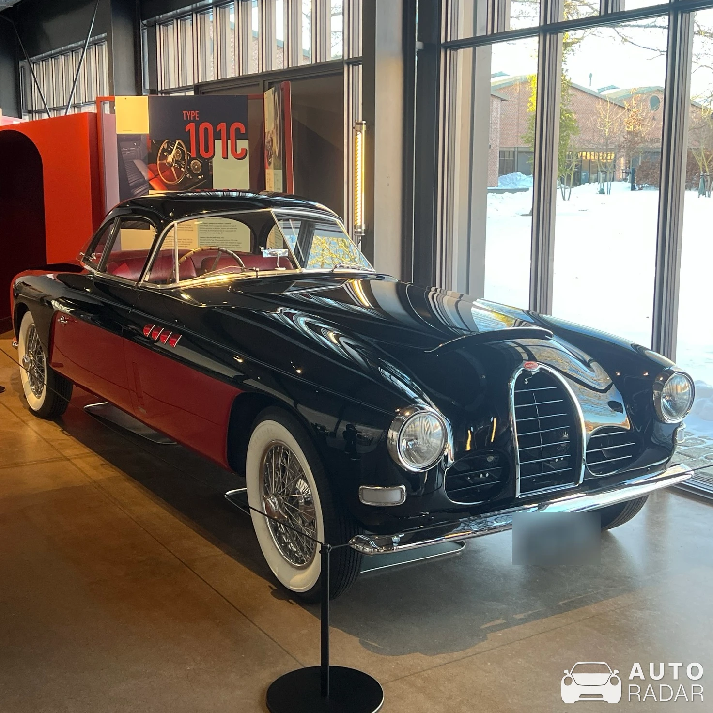 Bugatti Type 101 C Antem Coupe spotted in Kongens Lyngby