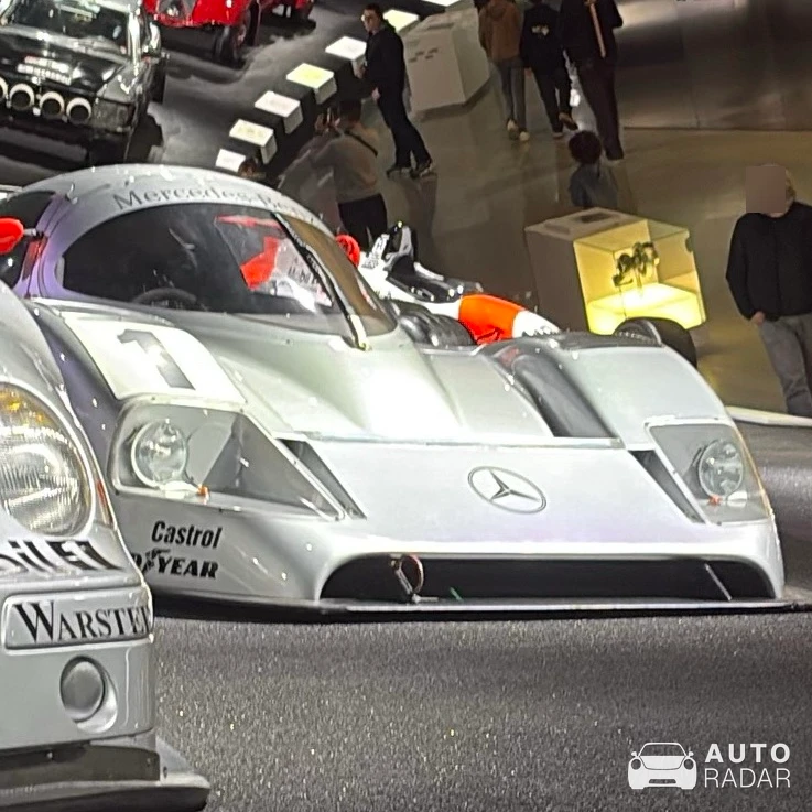 Sauber C9 spotted in Stuttgart