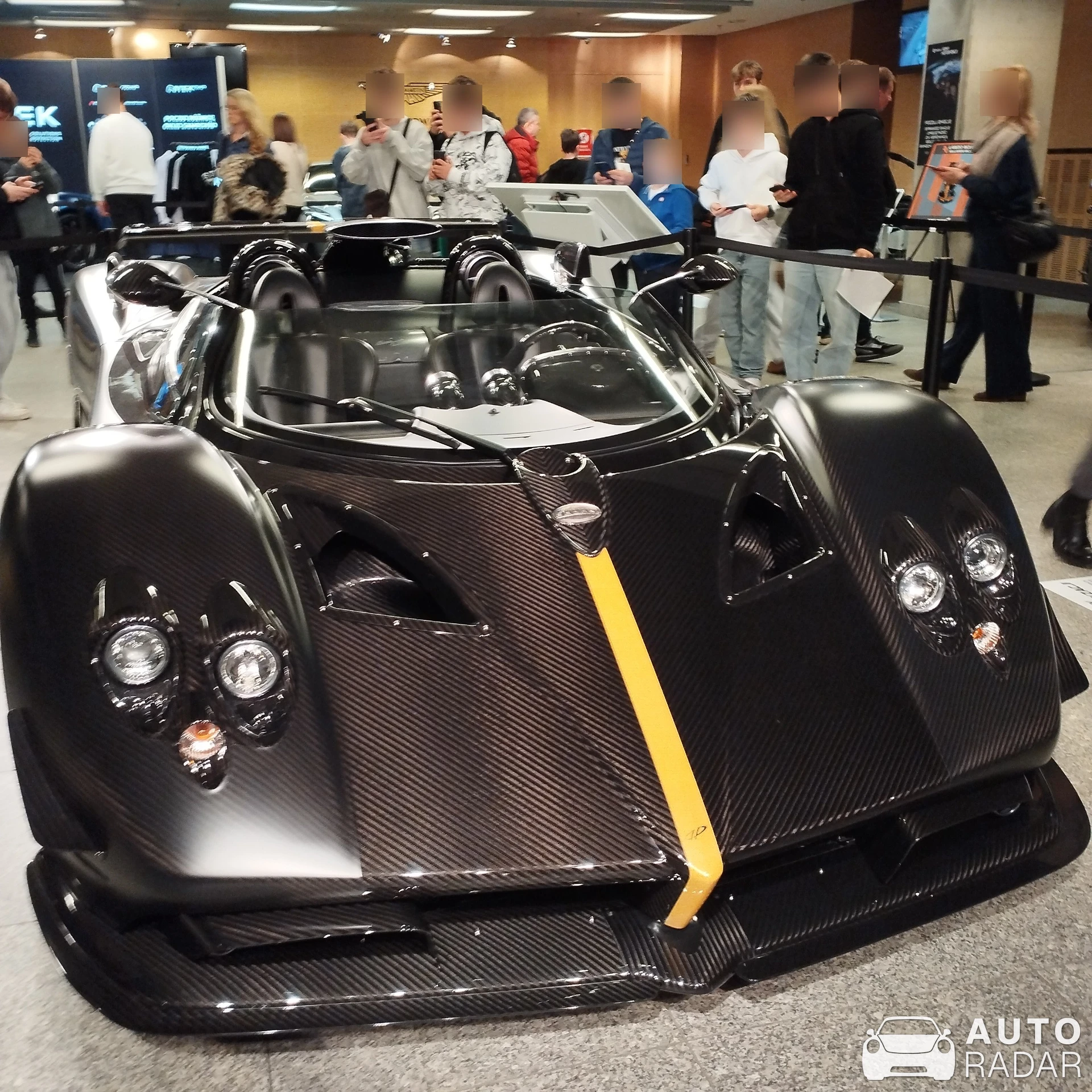 Pagani Zonda HP Barchetta spotted in Warszawa, Poland