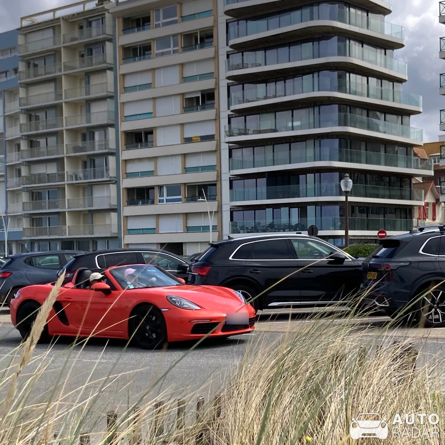 Porsche 718 Boxster spotted in Lille, France