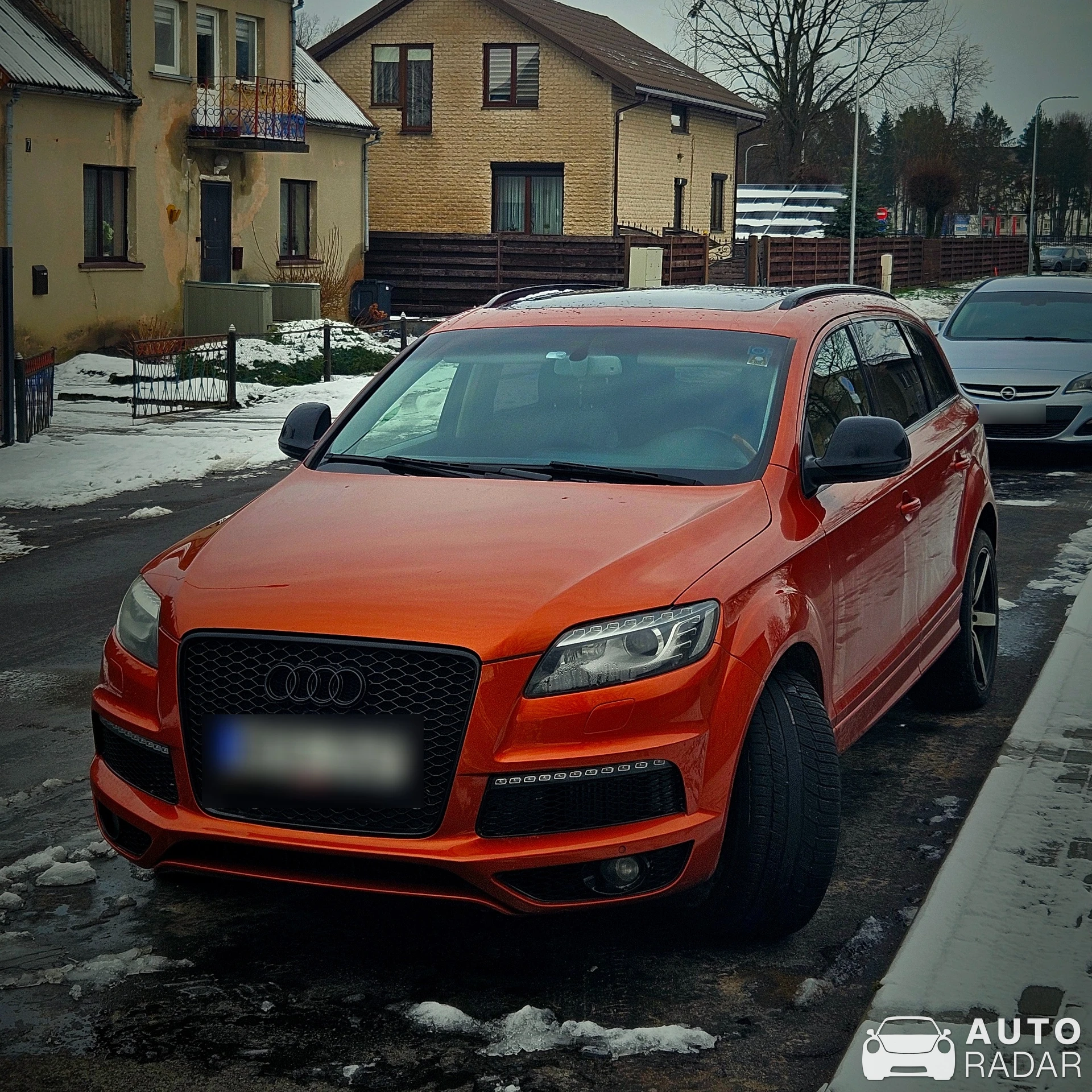 Audi Q7 spotted in Kretinga, Lietuva
